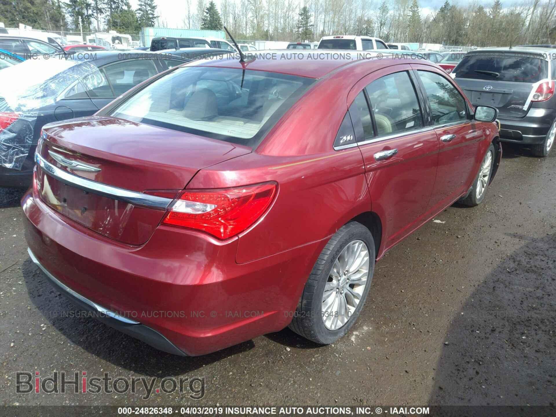 2012 CHRYSLER 200 - VIN: 1C3CCBCG5CN258129 - Фото 4