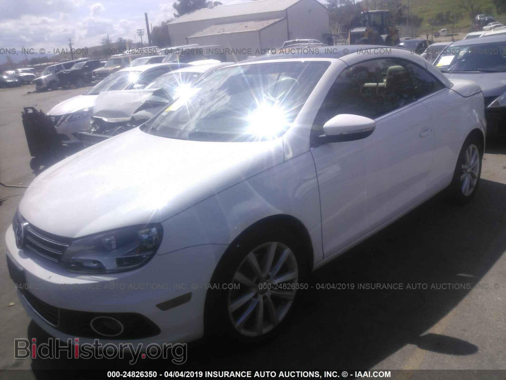 2012 VOLKSWAGEN EOS - VIN: WVWBW7AH8CV008049 - Фото 2