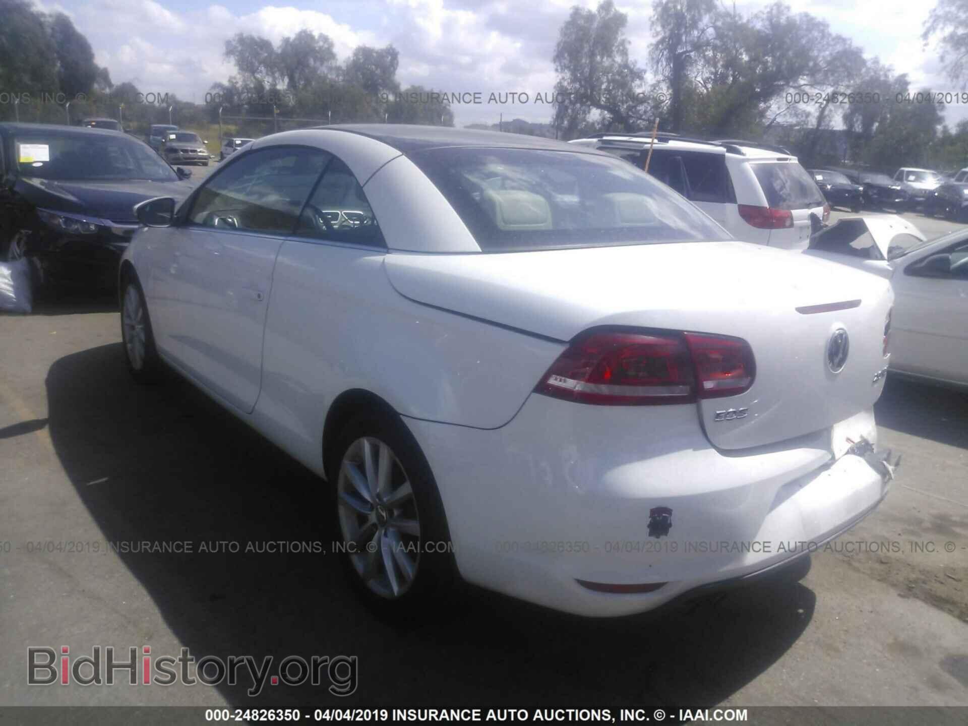 2012 VOLKSWAGEN EOS - VIN: WVWBW7AH8CV008049 - Фото 3