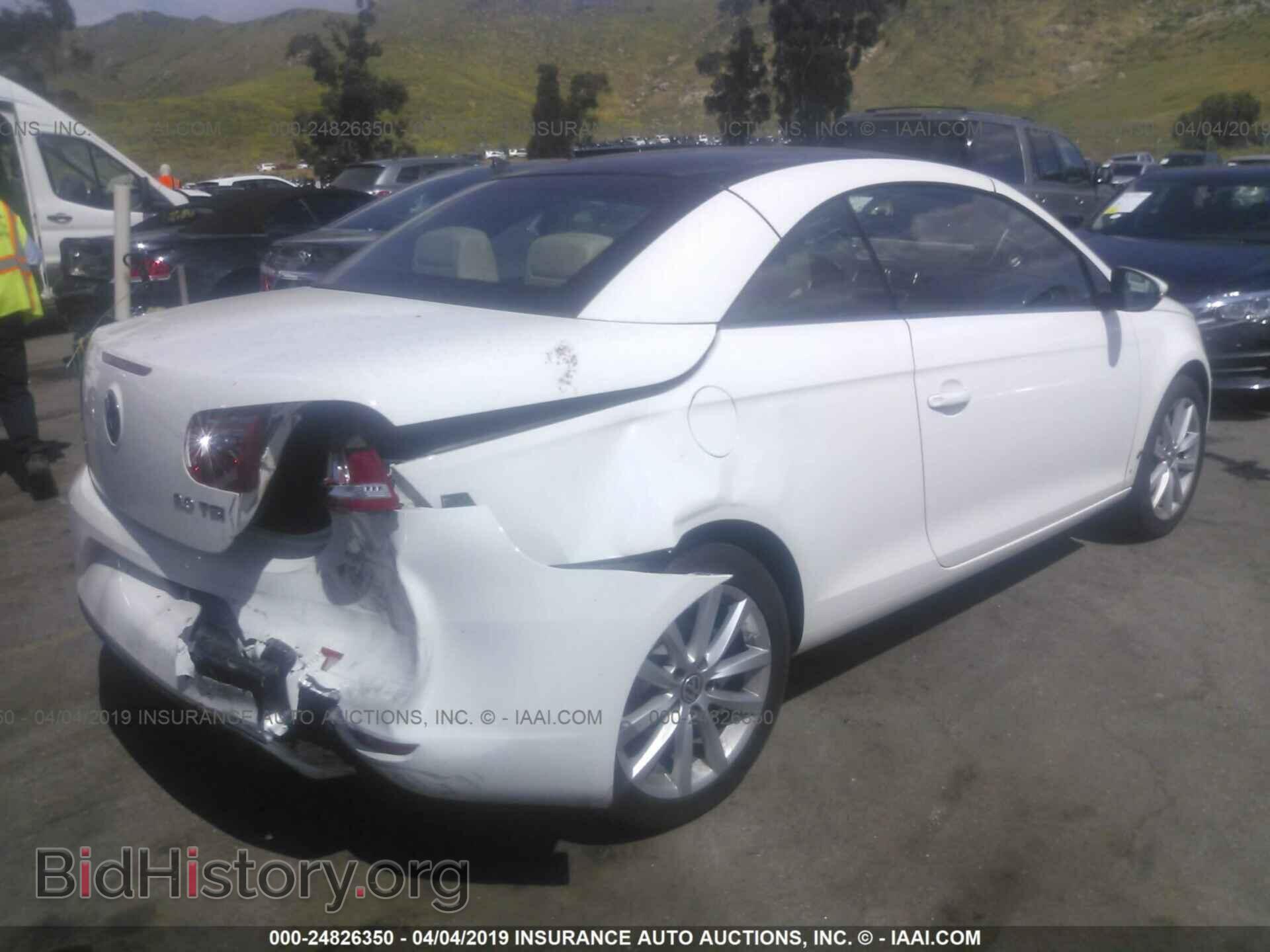 2012 VOLKSWAGEN EOS - VIN: WVWBW7AH8CV008049 - Фото 4
