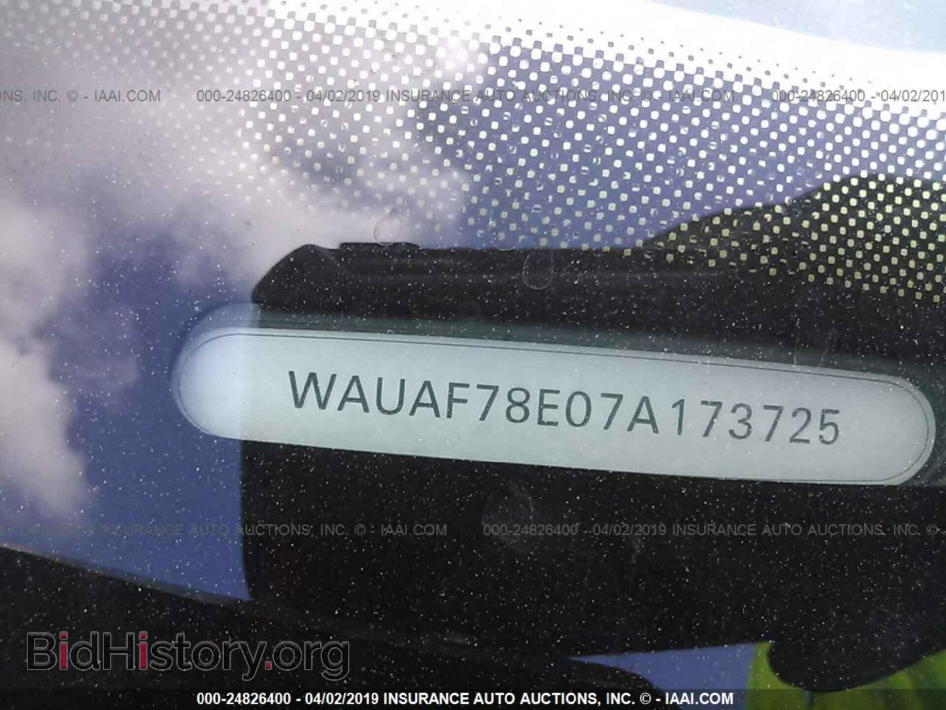 2007 AUDI A4 - VIN: WAUAF78E07A173725 - Фото 9