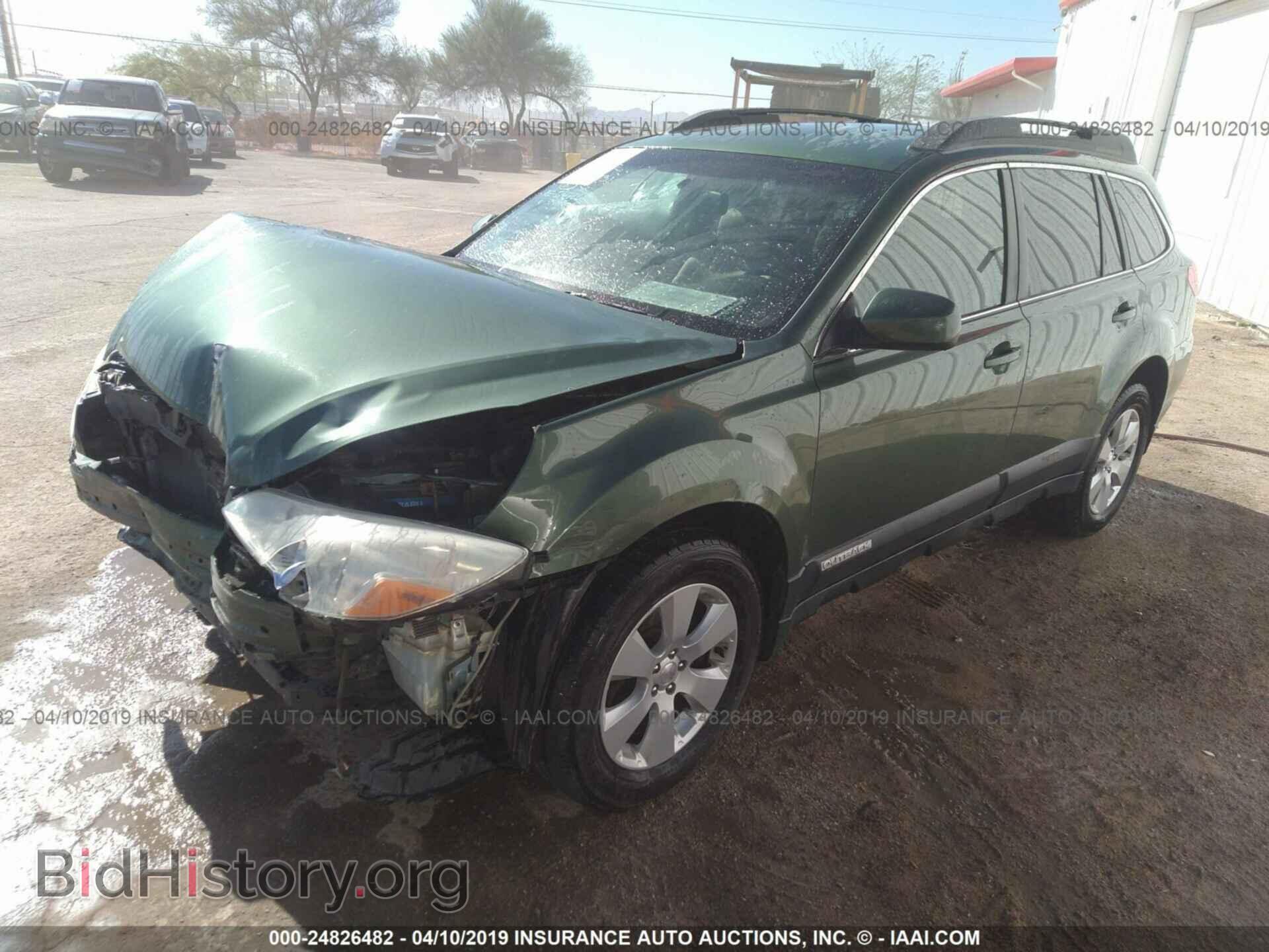 2010 SUBARU OUTBACK - VIN: 4S4BRBBC4A3355332 - Фото 2