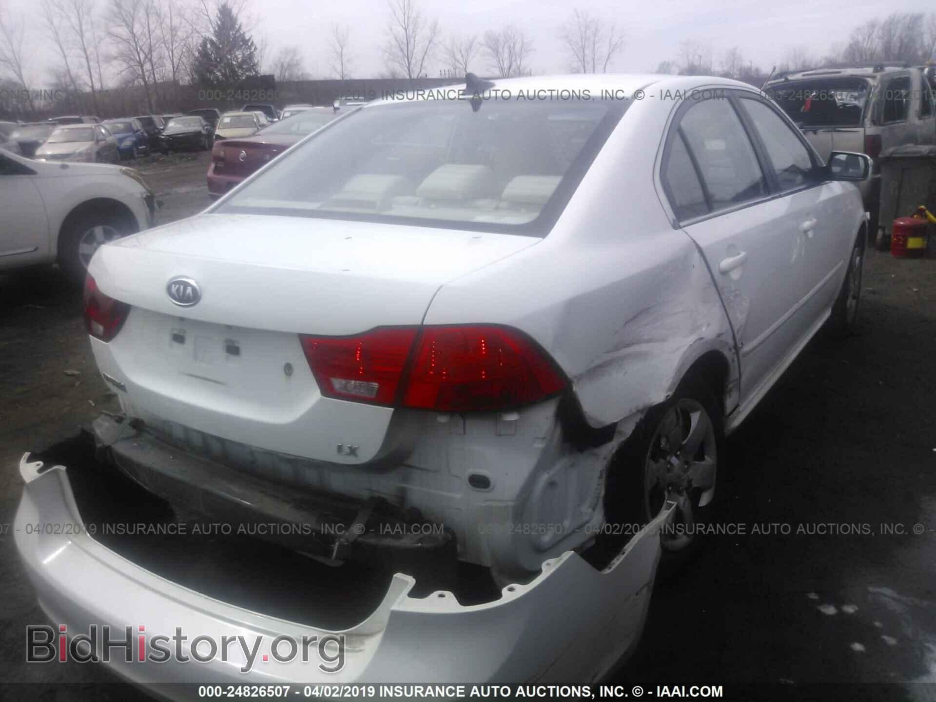 2009 KIA OPTIMA - VIN: KNAGE228395318531 - Фото 4