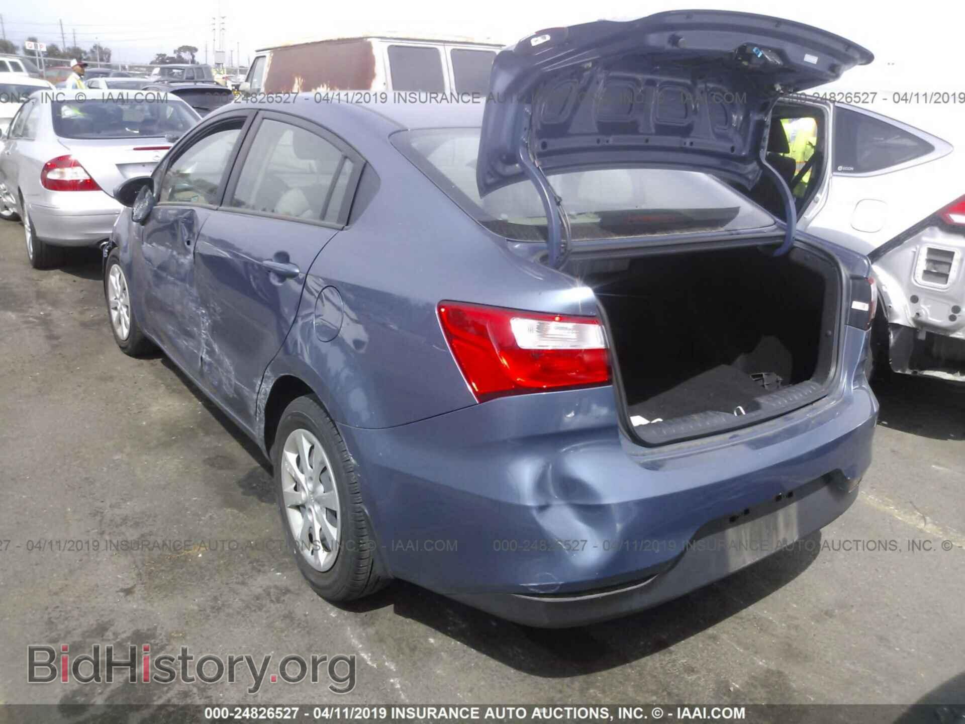 2016 KIA RIO - VIN: KNADM4A39G6677574 - Фото 3