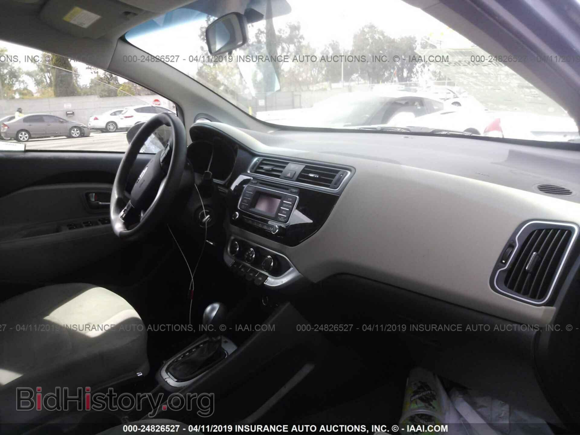 2016 KIA RIO - VIN: KNADM4A39G6677574 - Фото 5