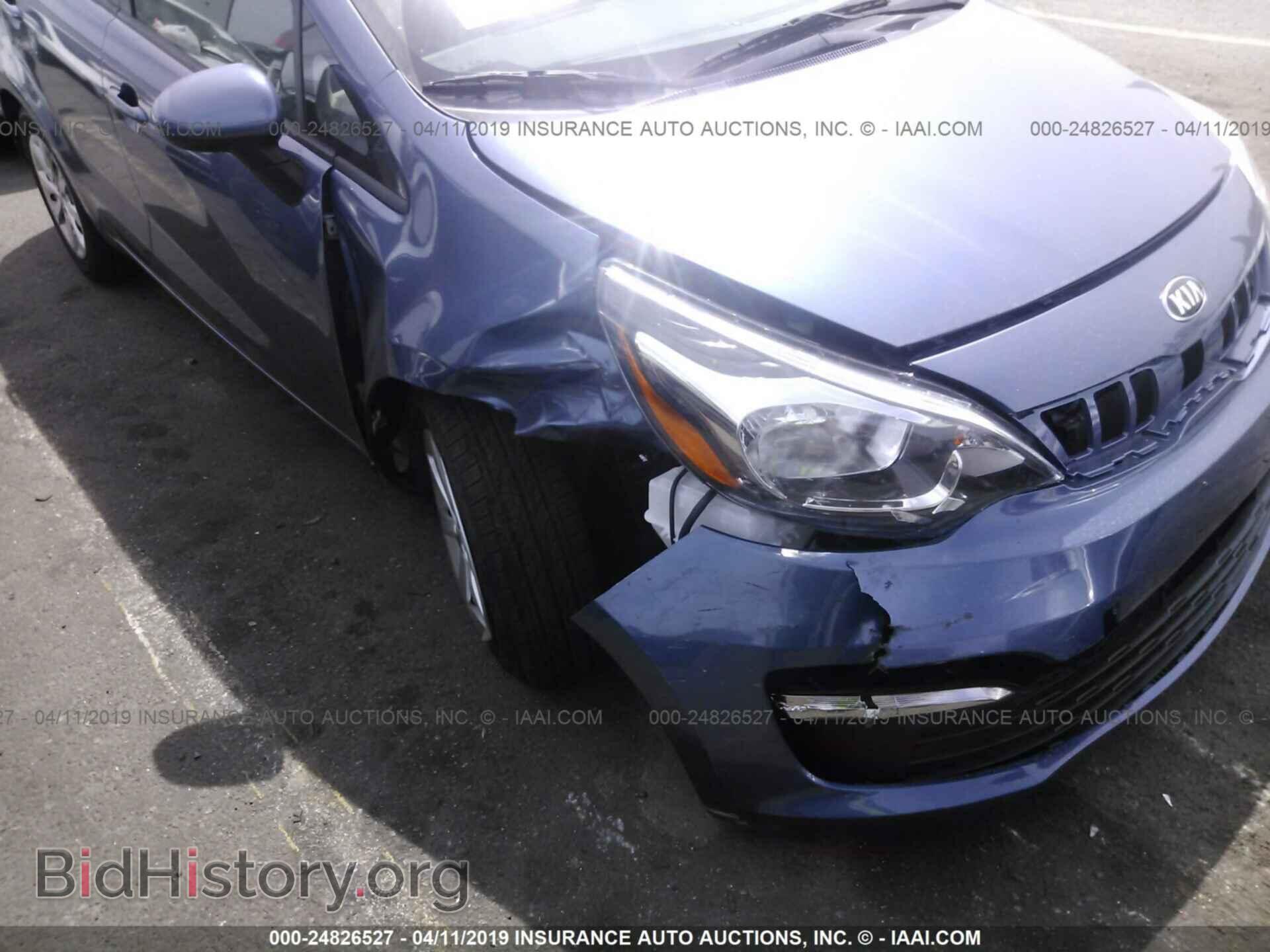 2016 KIA RIO - VIN: KNADM4A39G6677574 - Фото 6