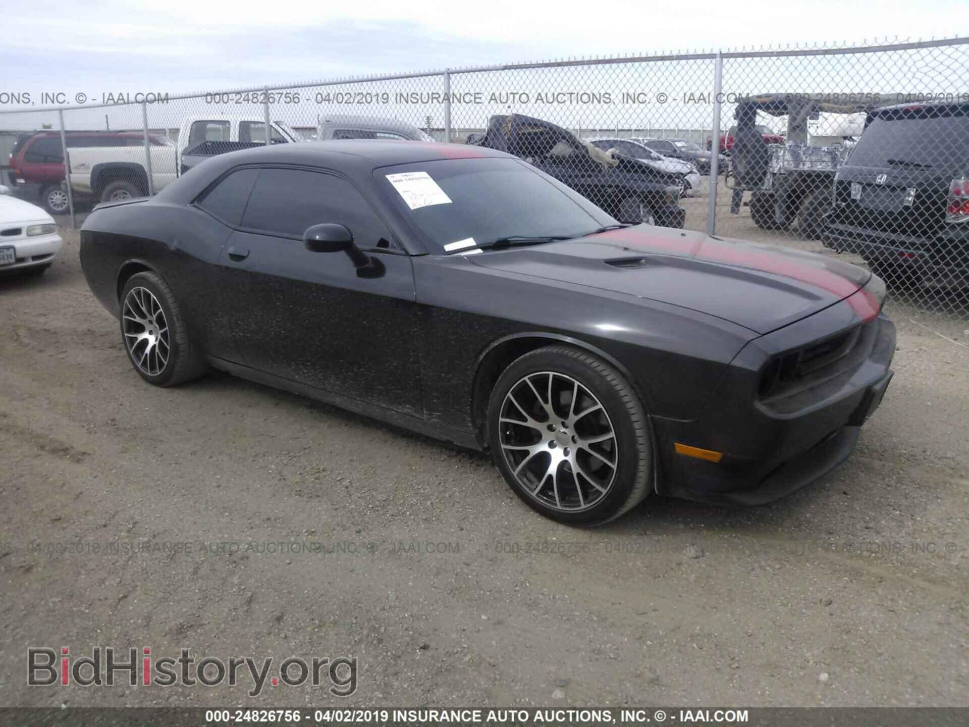 Фотография 2C3CDYAG6CH295086 - DODGE CHALLENGER 2012