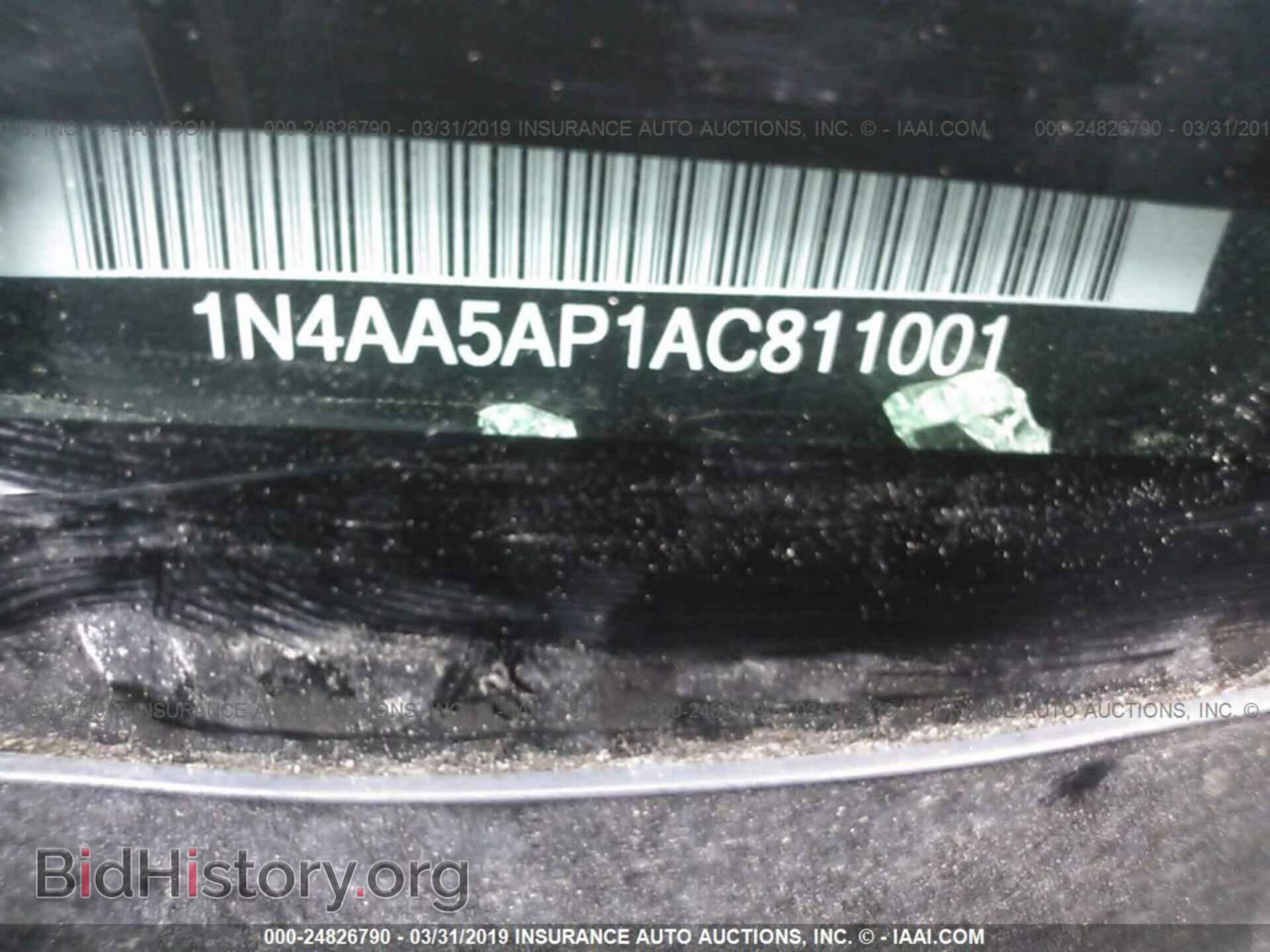 2010 NISSAN MAXIMA - VIN: 1N4AA5AP1AC811001 - Фото 9
