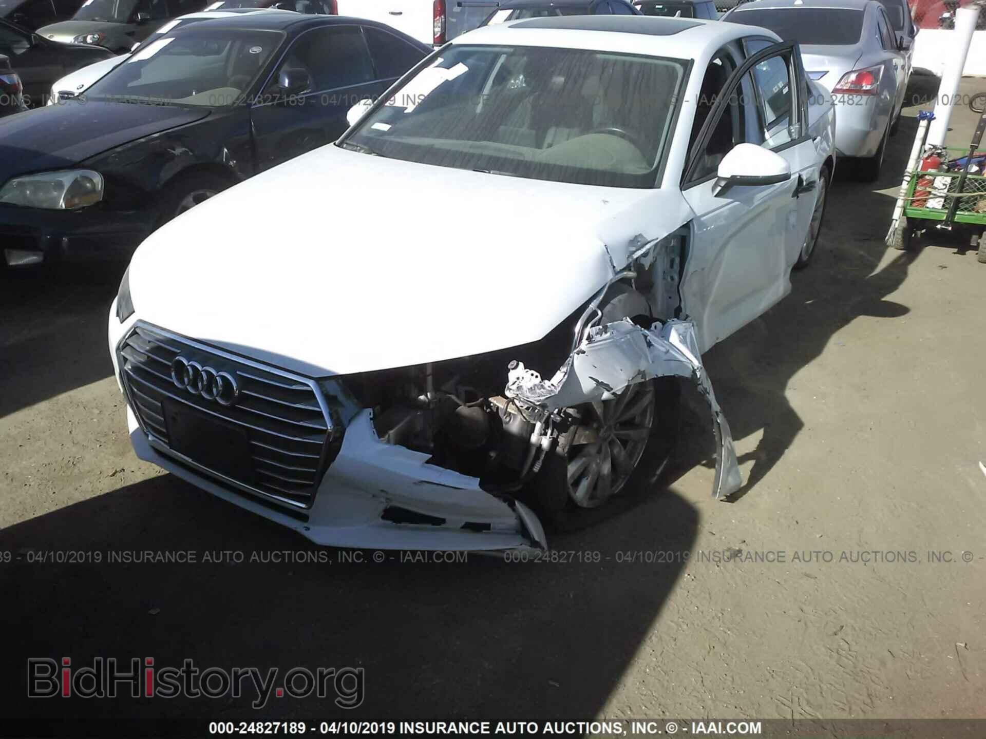 2017 AUDI A4 - VIN: WAUGMAF46HN047791 - Фото 2