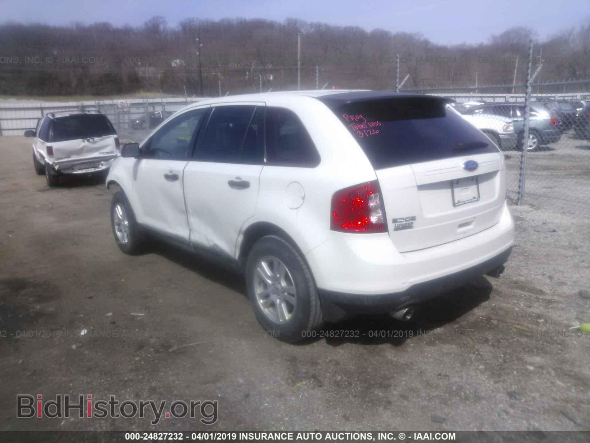 2011 FORD EDGE - VIN: 2FMDK3GCXBBB34315 - Фото 3