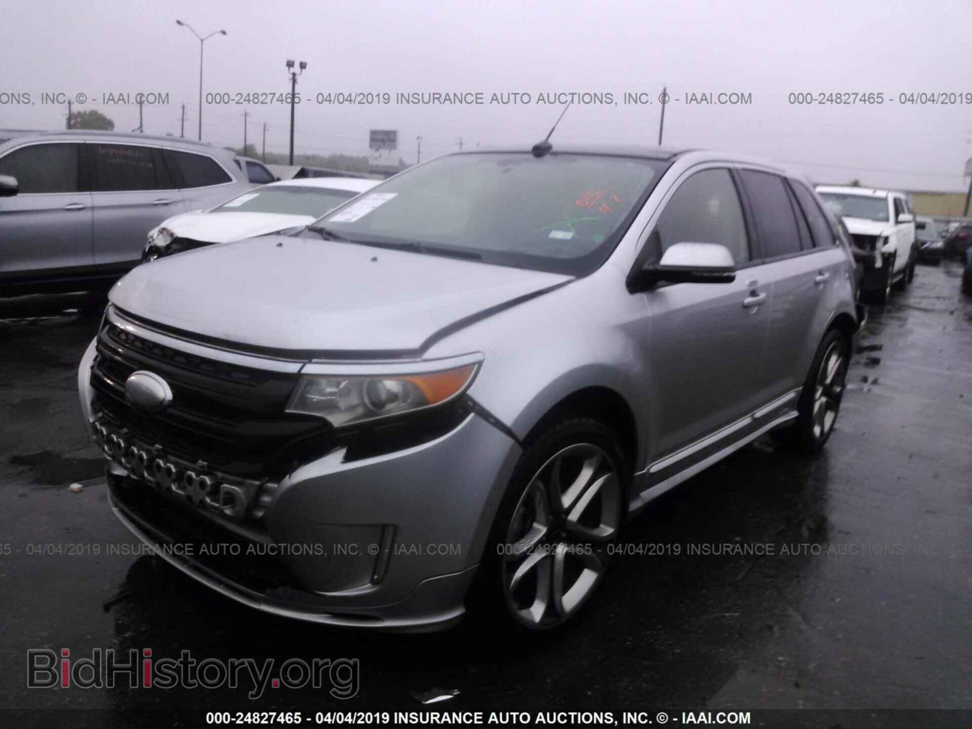 2013 FORD EDGE - VIN: 2FMDK3AK3DBE33082 - Фото 2