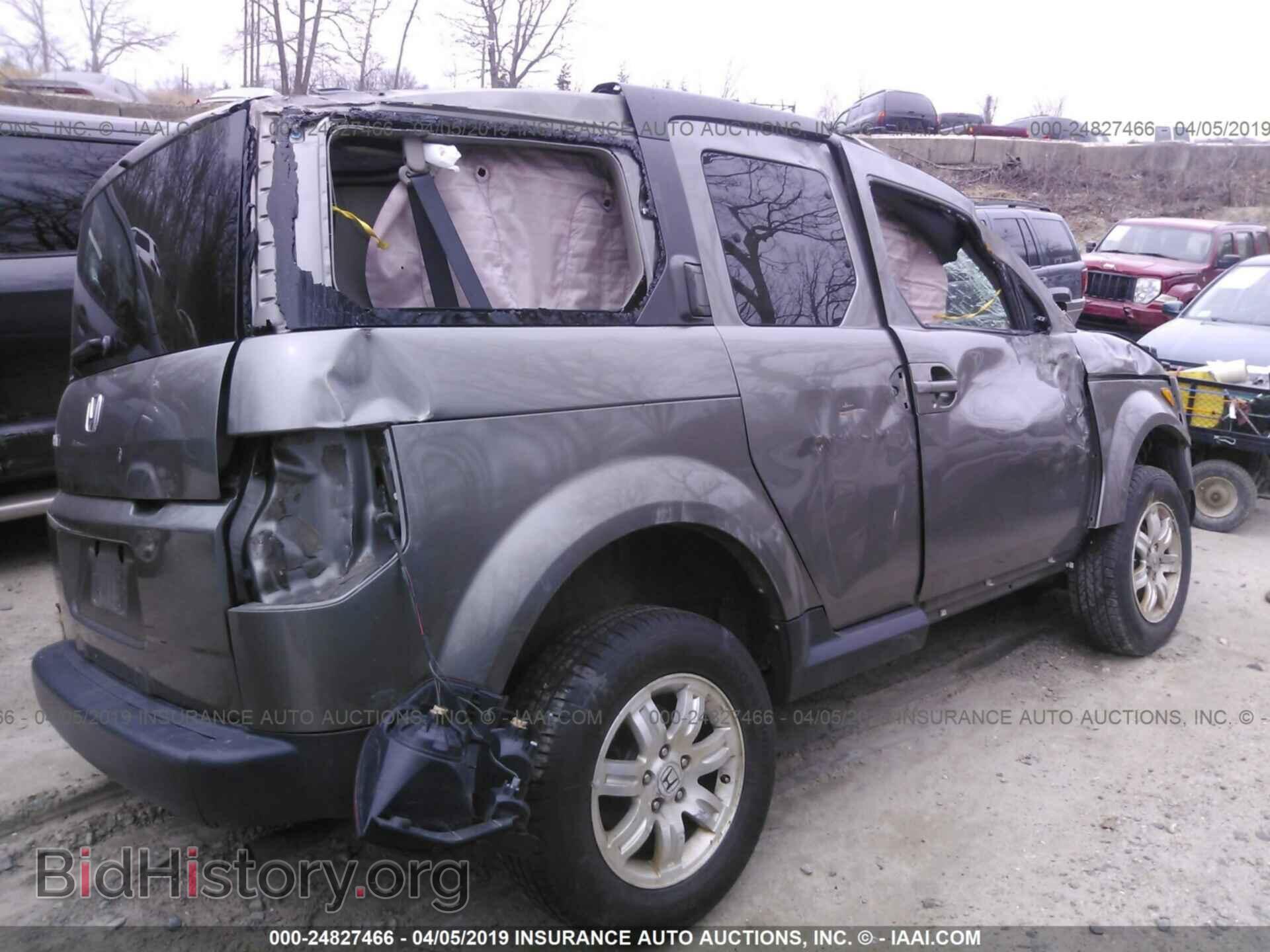2007 HONDA ELEMENT - VIN: 5J6YH28787L003966 - Фото 4