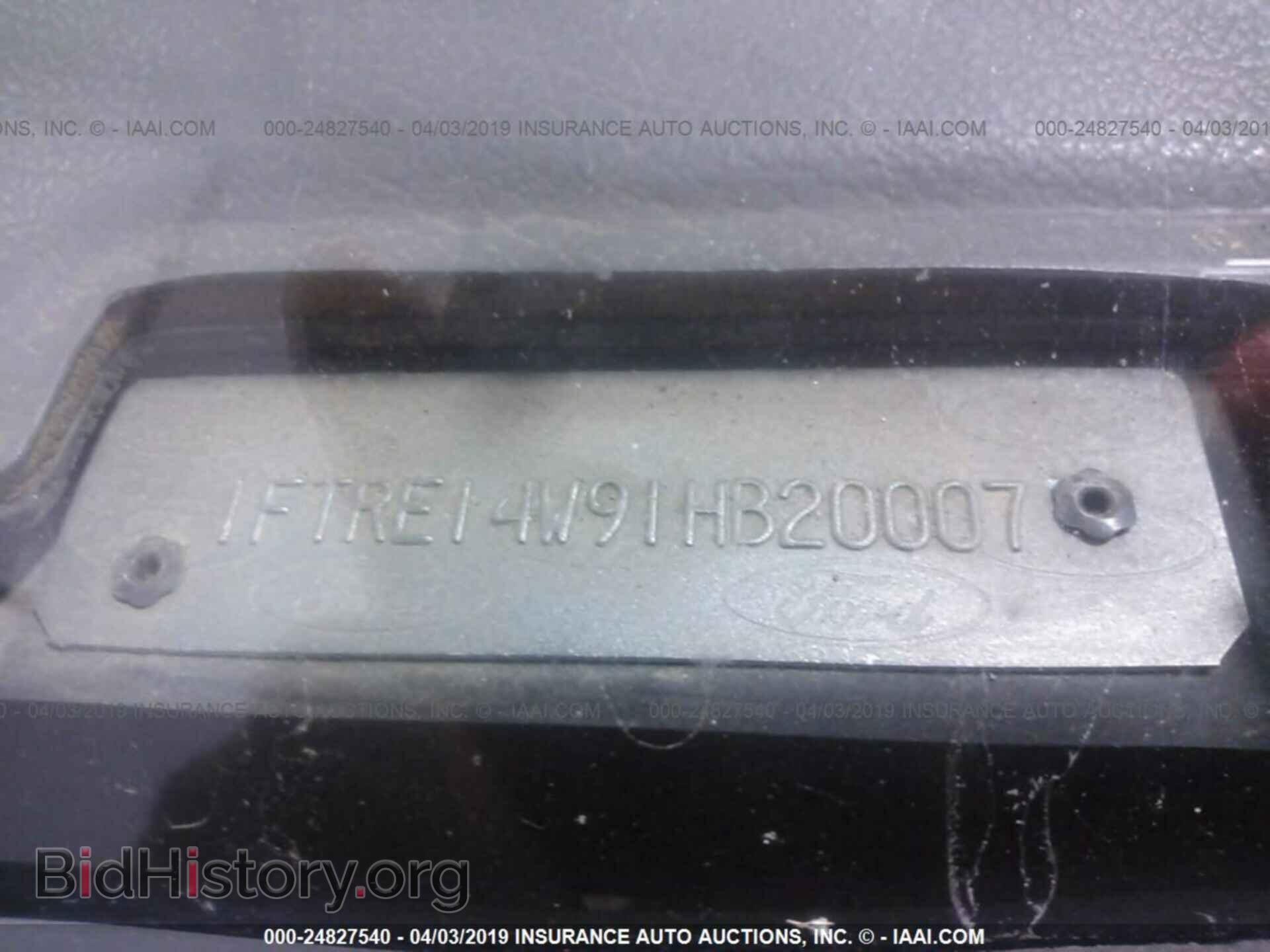2001 FORD ECONOLINE - VIN: 1FTRE14W91HB20007 - Фото 9