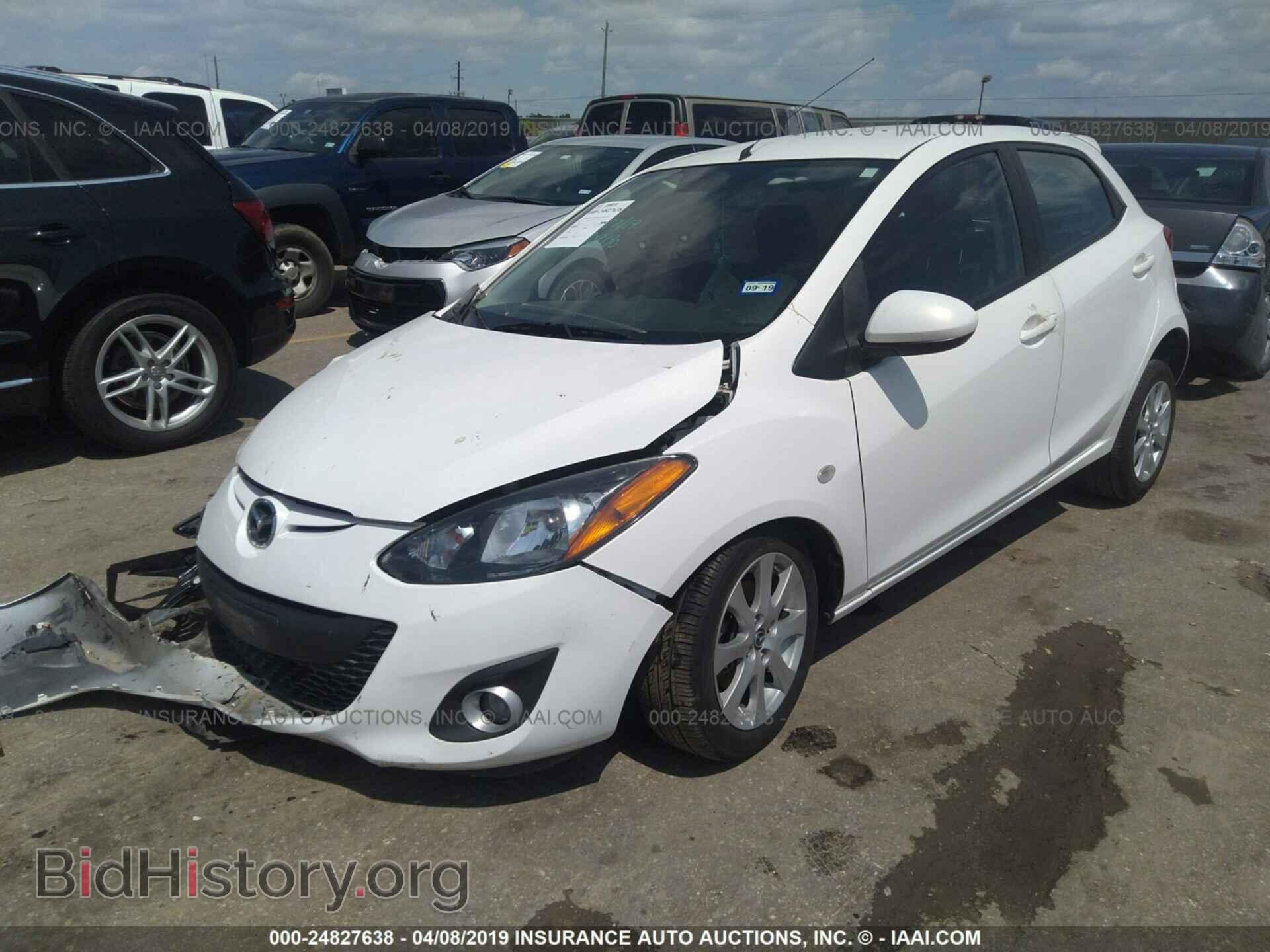 2014 MAZDA MAZDA2 - VIN: JM1DE1LY8E0175789 - Фото 2