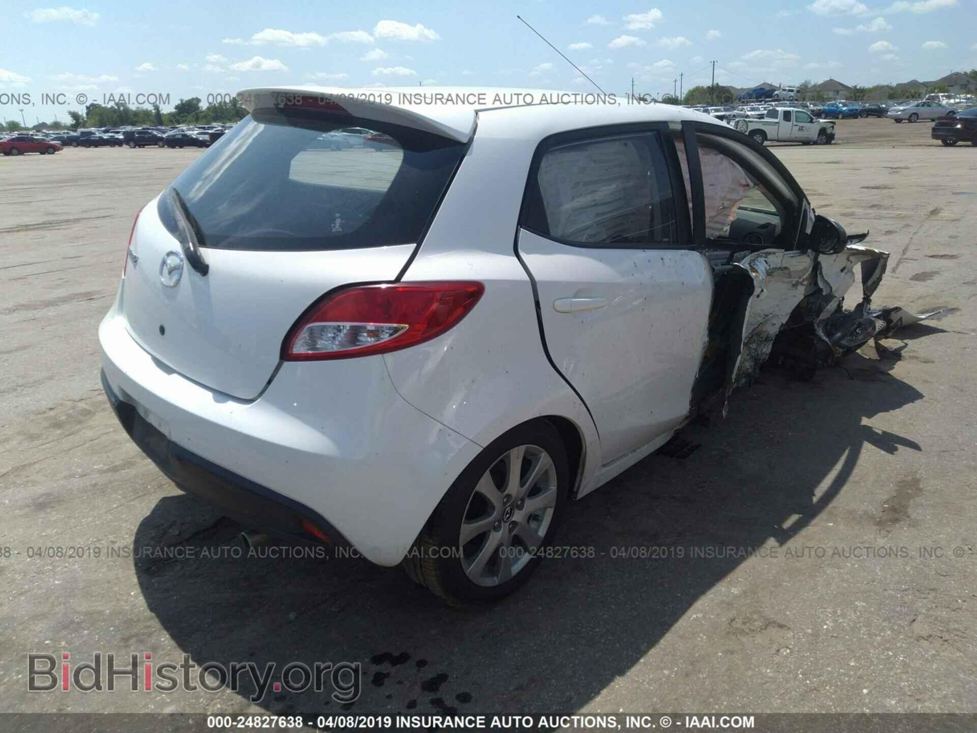 2014 MAZDA MAZDA2 - VIN: JM1DE1LY8E0175789 - Фото 4