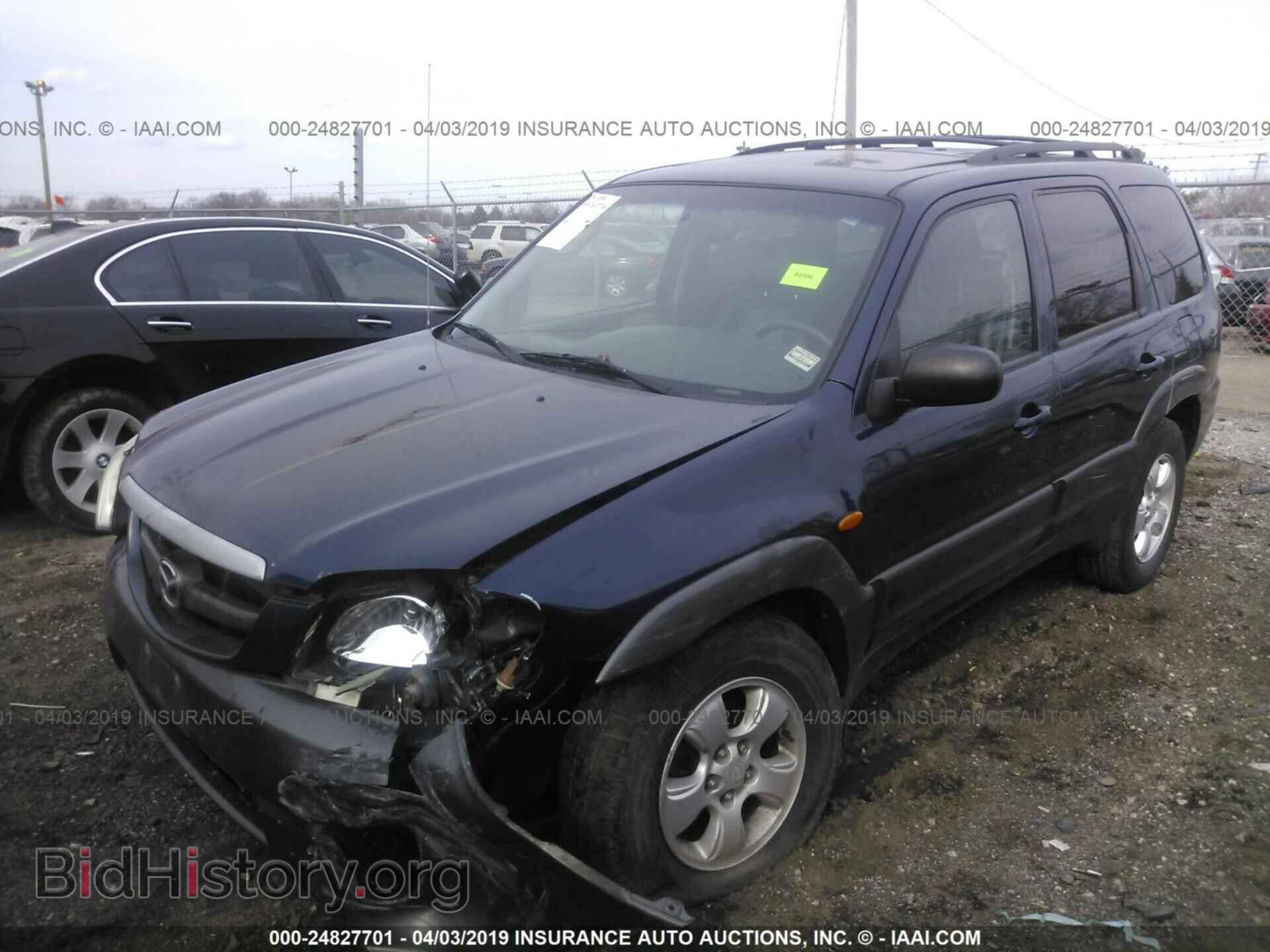 2004 MAZDA TRIBUTE - VIN: 4F2CZ96104KM22433 - Фото 2
