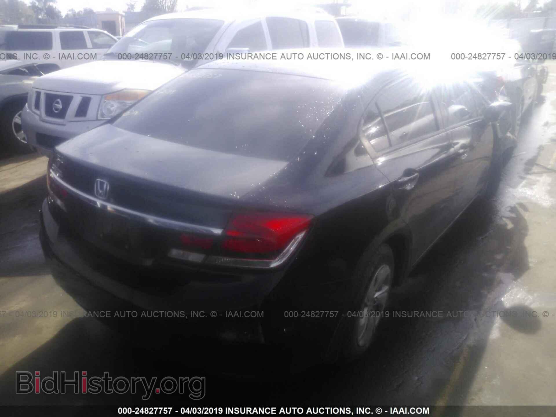 2013 HONDA CIVIC - VIN: 19XFB2F55DE211565 - Фото 4