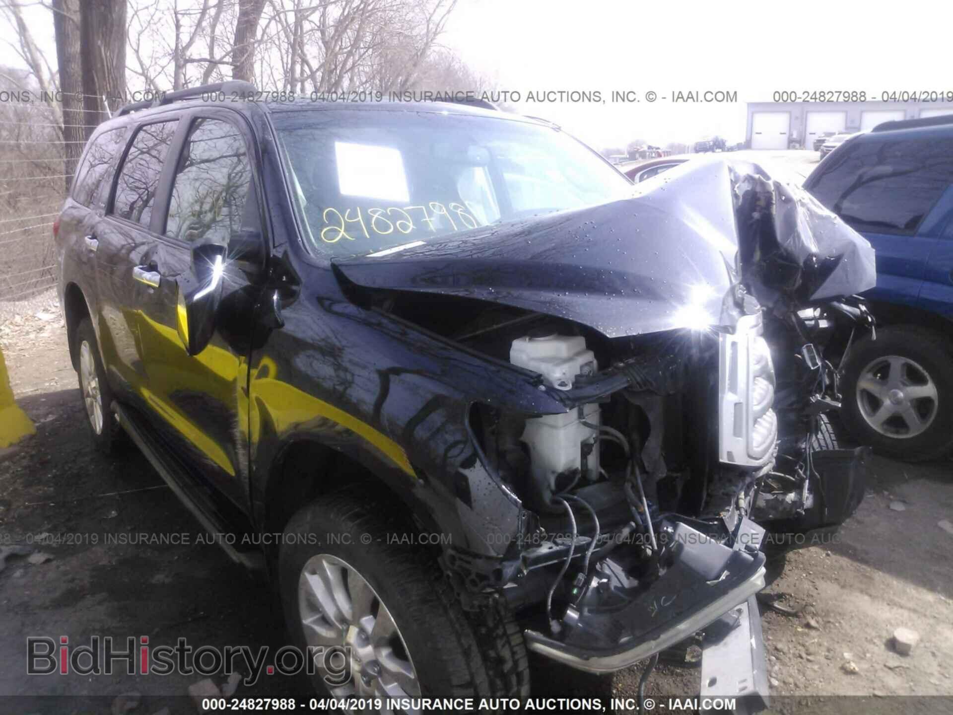 Photo 5TDDW5G14BS045874 - TOYOTA SEQUOIA 2011