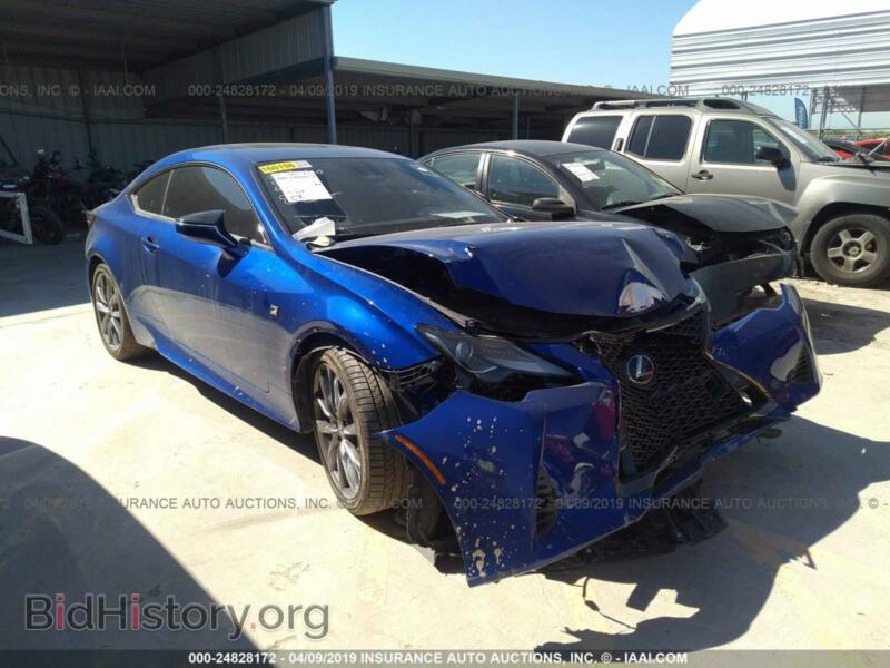 2019 Lexus RC 300/350 (VIN JTHHA5BC4K5009129) — фото 1 из 10, IAAI, повреждение: передняя часть