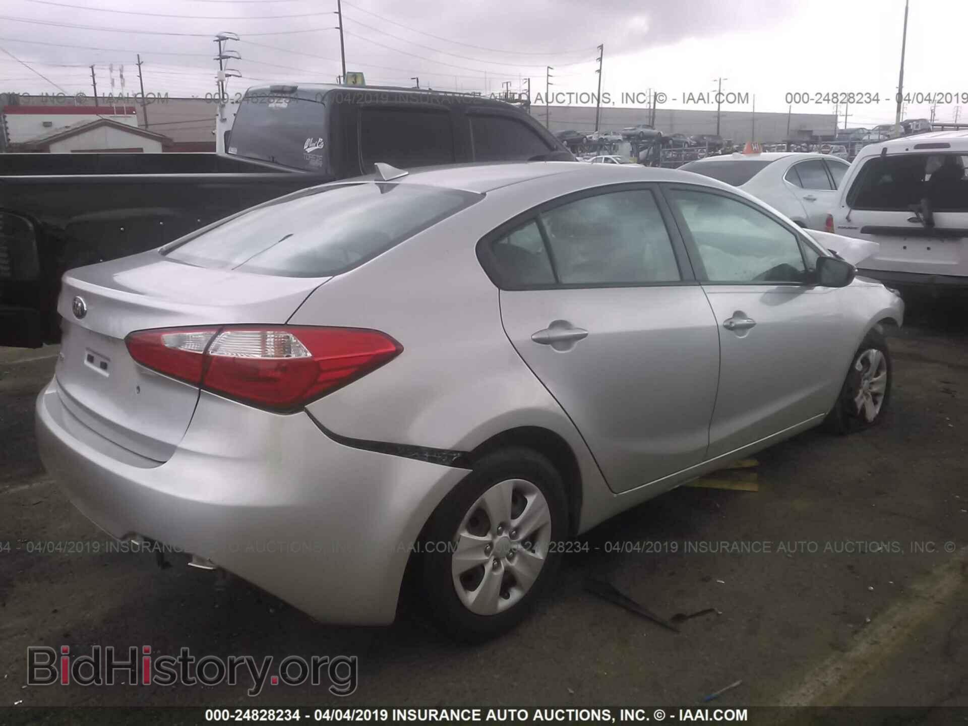 2014 KIA FORTE - VIN: KNAFK4A68E5165347 - Фото 4