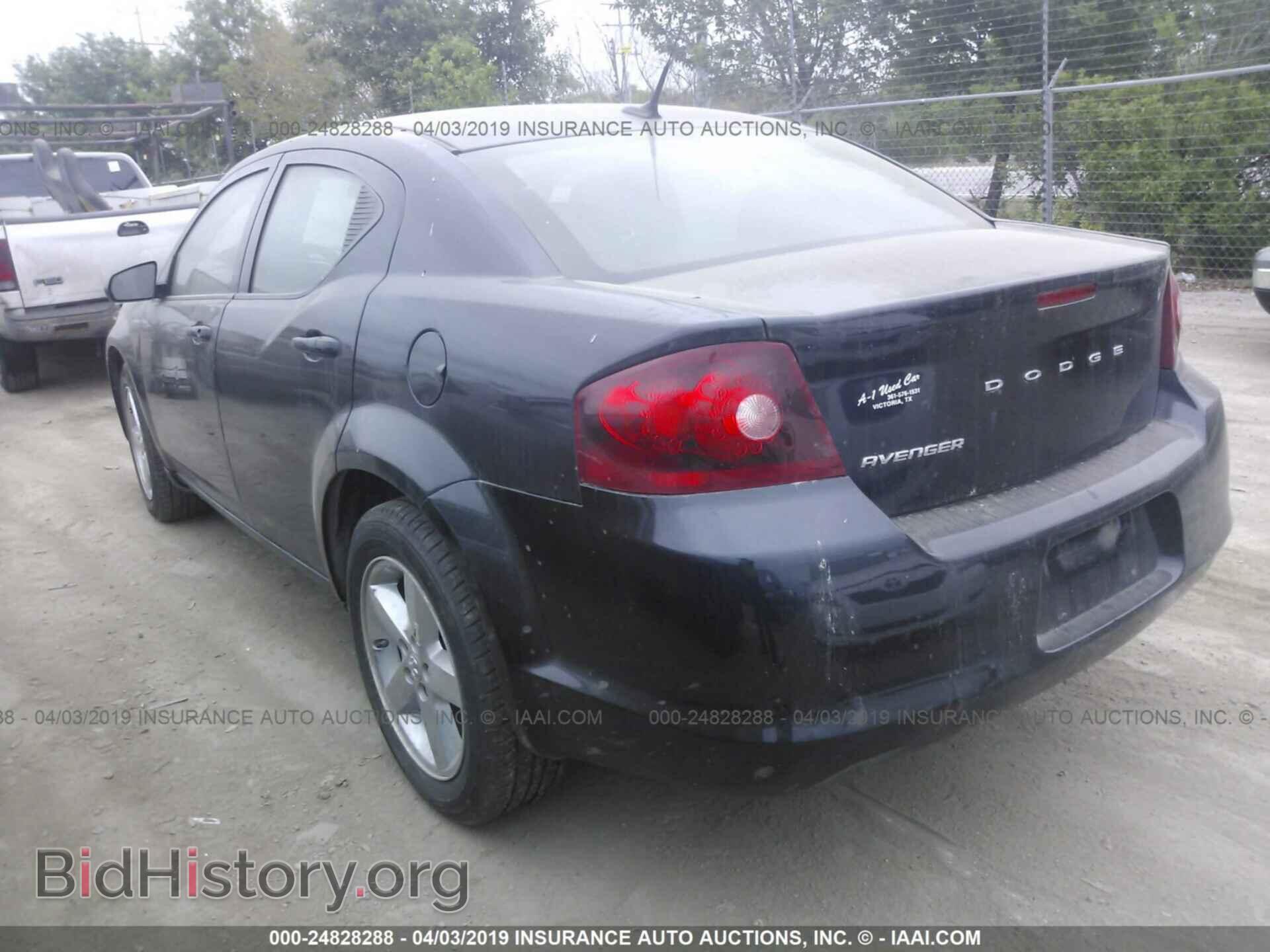 2011 DODGE AVENGER - VIN: 1B3BD4FBXBN516838 - Фото 3