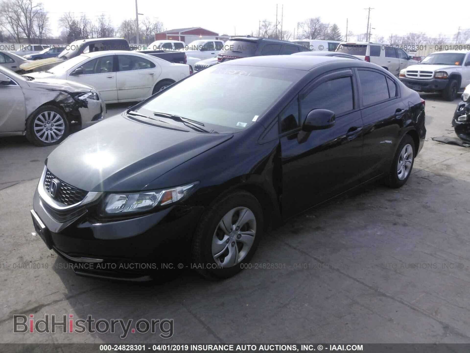 2013 HONDA CIVIC - VIN: 19XFB2F53DE095184 - Фото 2