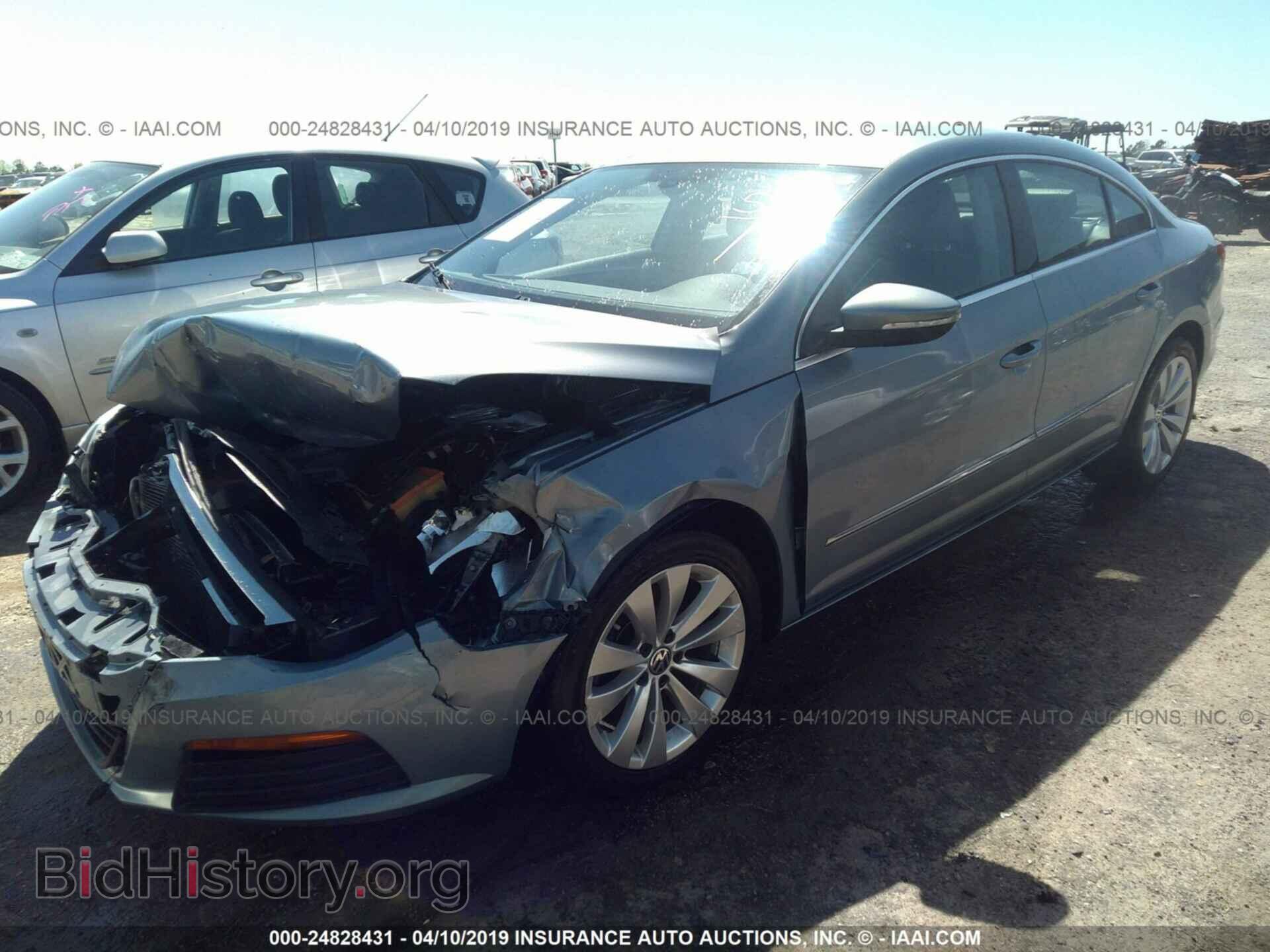 2012 VOLKSWAGEN CC - VIN: WVWMP7AN8CE544432 - Фото 2
