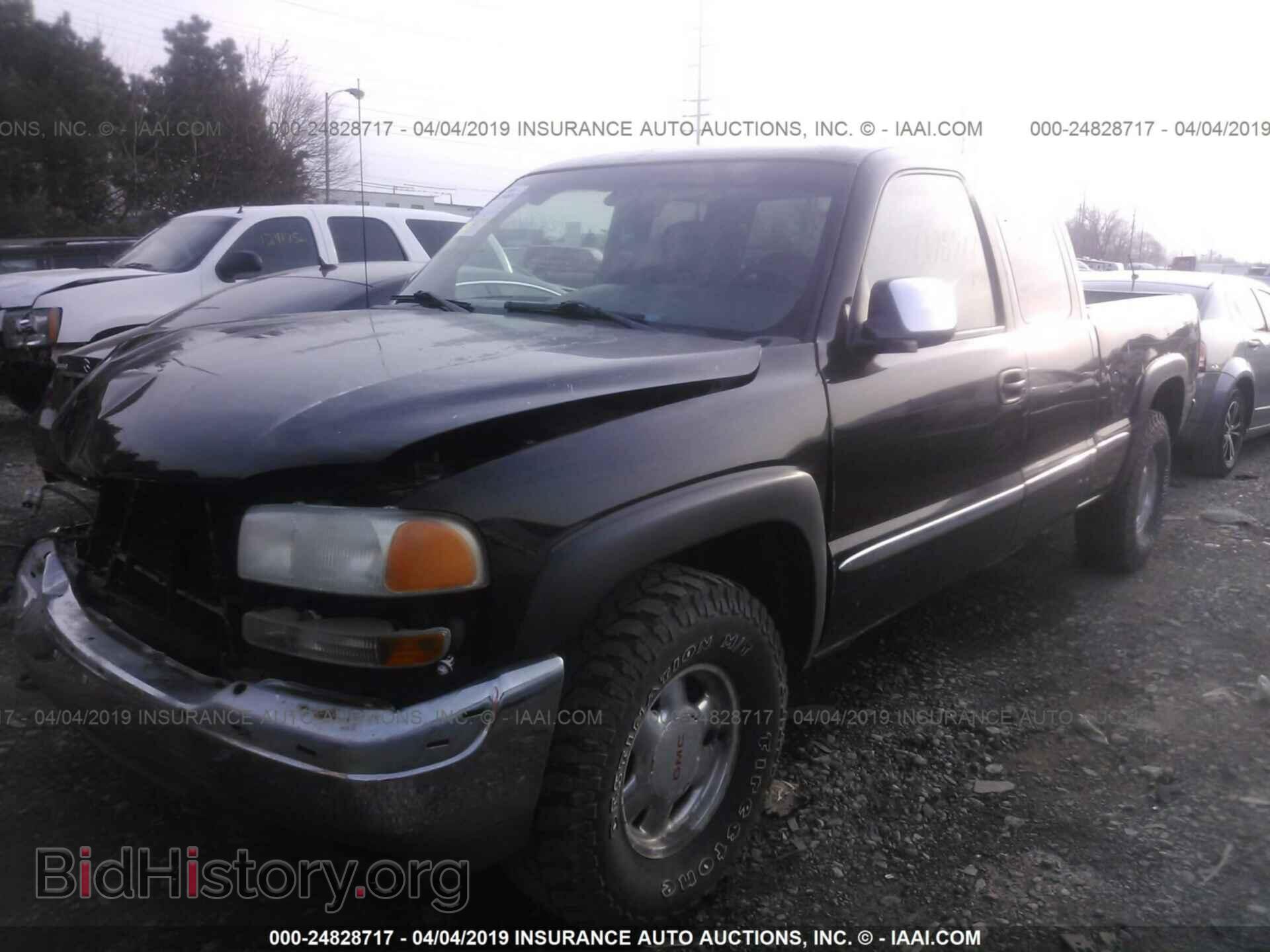 2001 GMC NEW SIERRA - VIN: 2GTEK19T111144486 - Фото 2