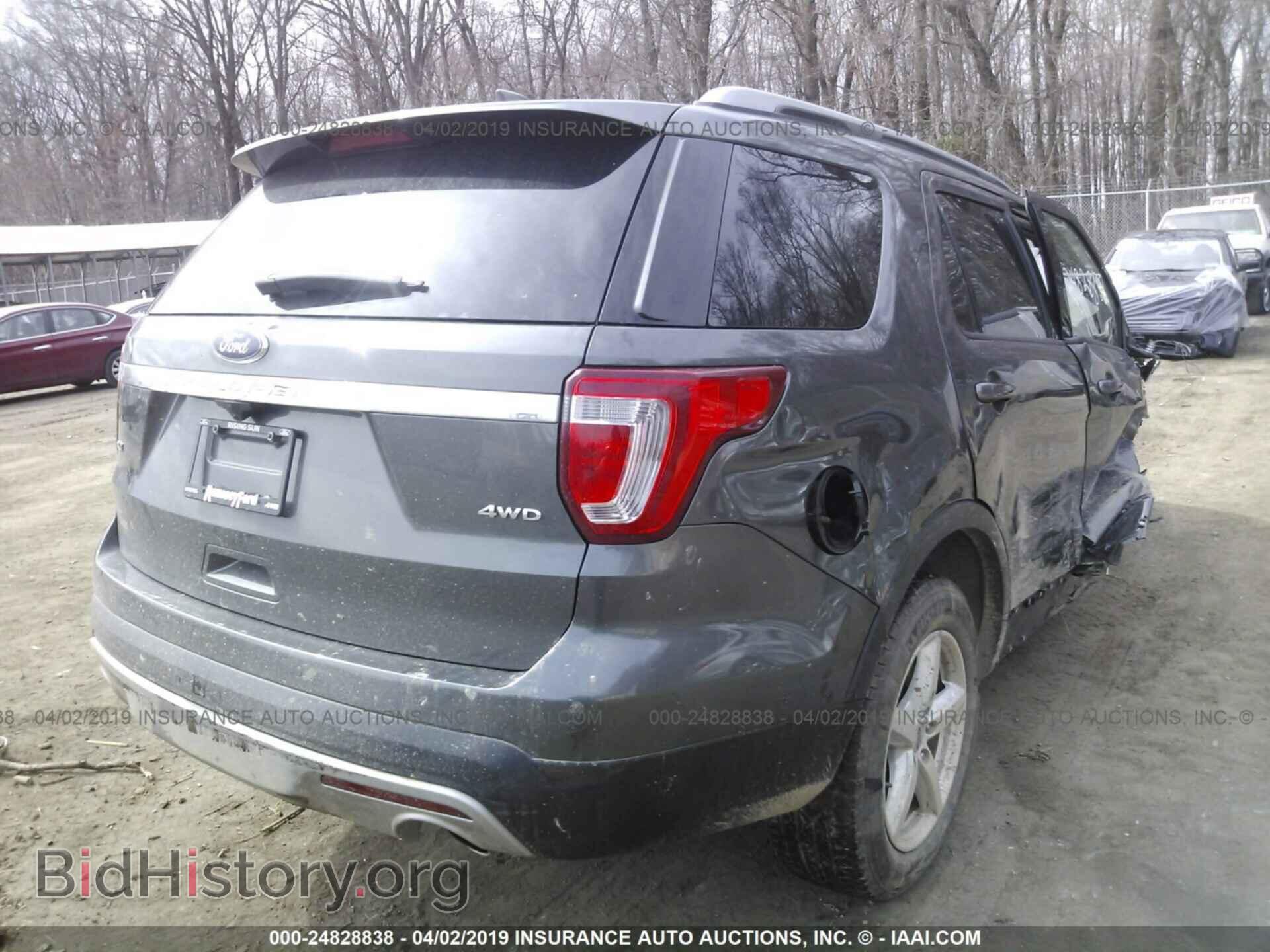 2017 FORD EXPLORER - VIN: 1FM5K8D88HGA46107 - Фото 4
