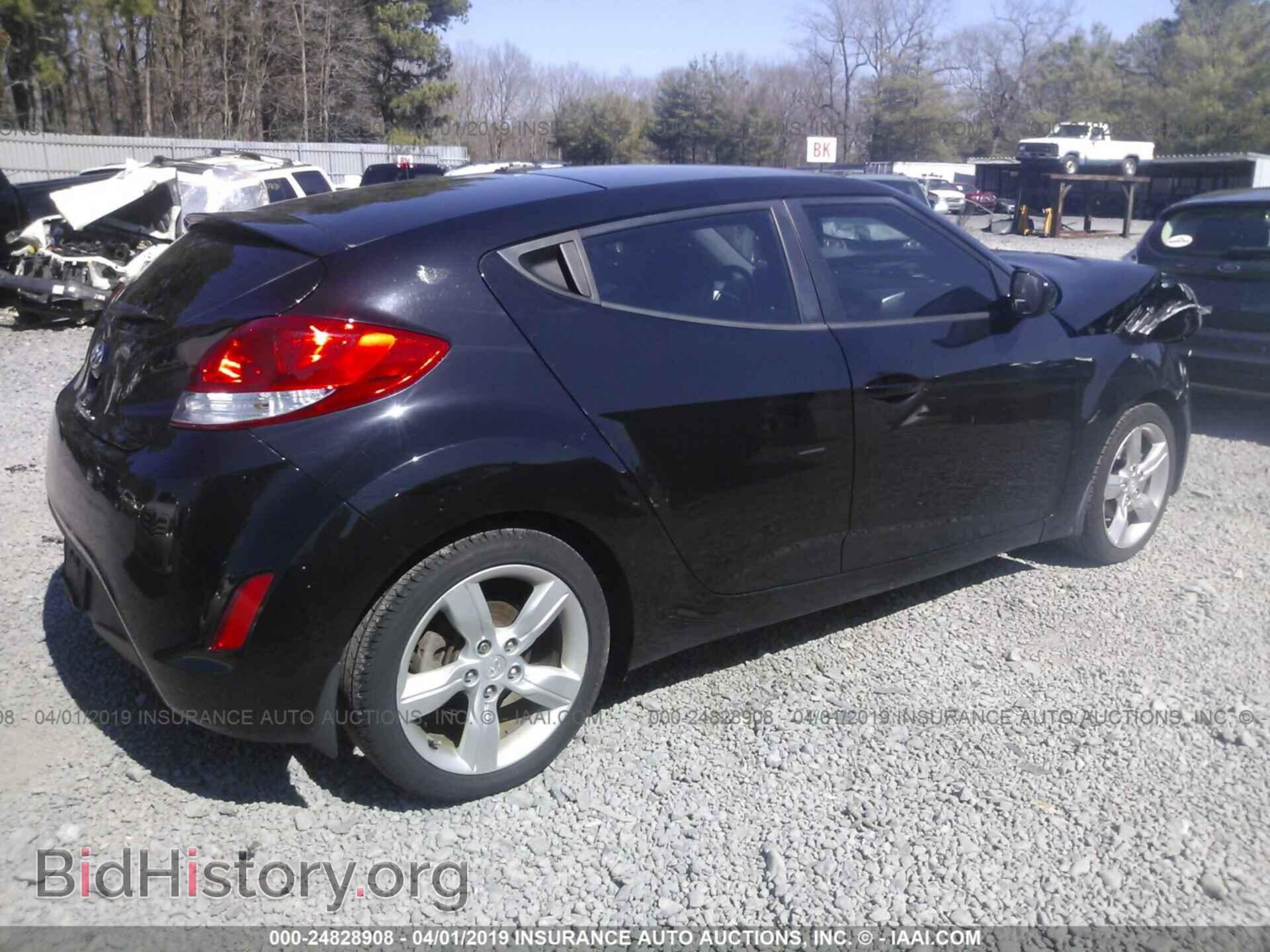 2014 HYUNDAI VELOSTER - VIN: KMHTC6AD7EU211796 - Фото 4