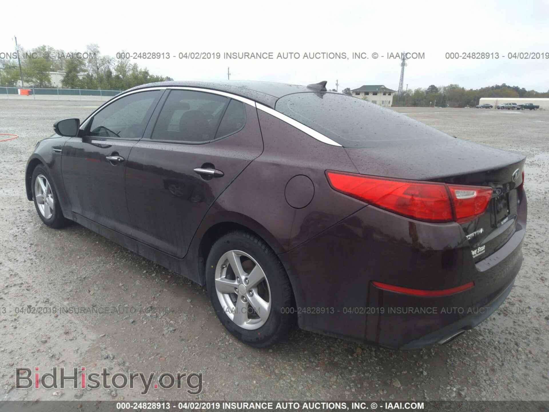 2014 KIA OPTIMA - VIN: 5XXGM4A78EG274249 - Фото 3