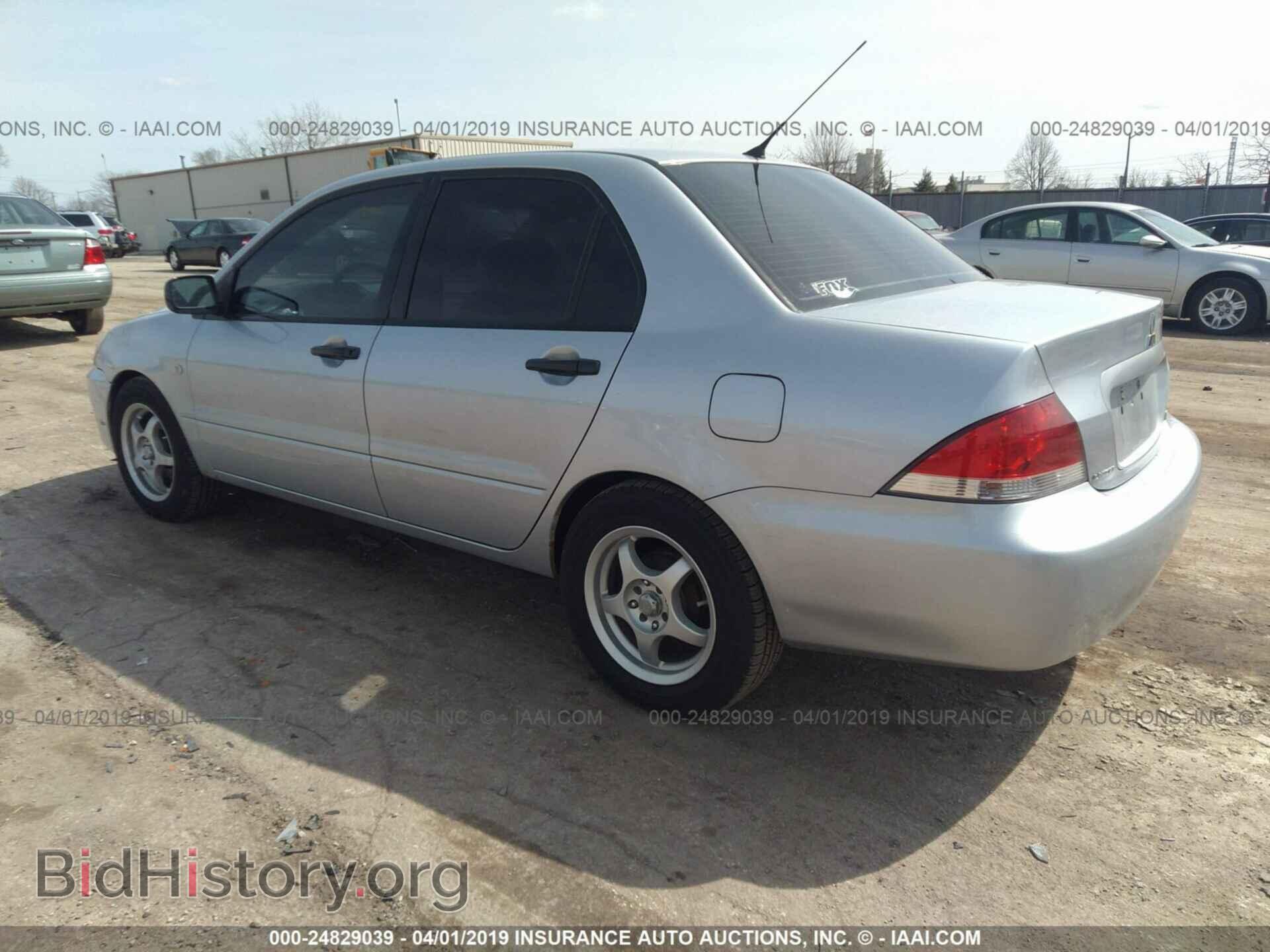 2006 MITSUBISHI LANCER - VIN: JA3AJ26E86U070720 - Фото 3