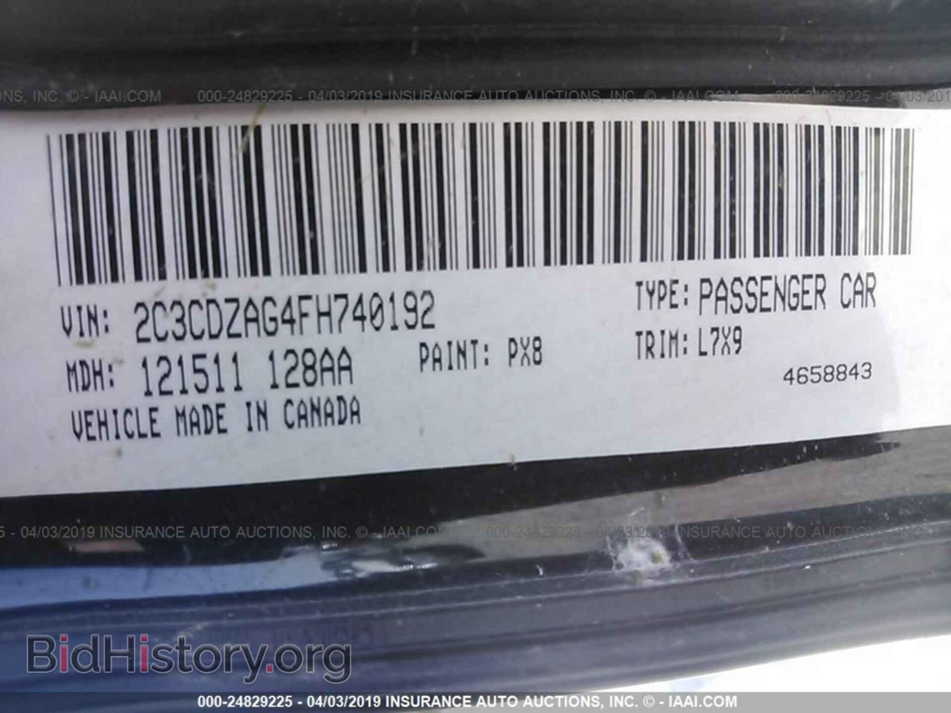 2015 DODGE CHALLENGER - VIN: 2C3CDZAG4FH740192 - Photo 9