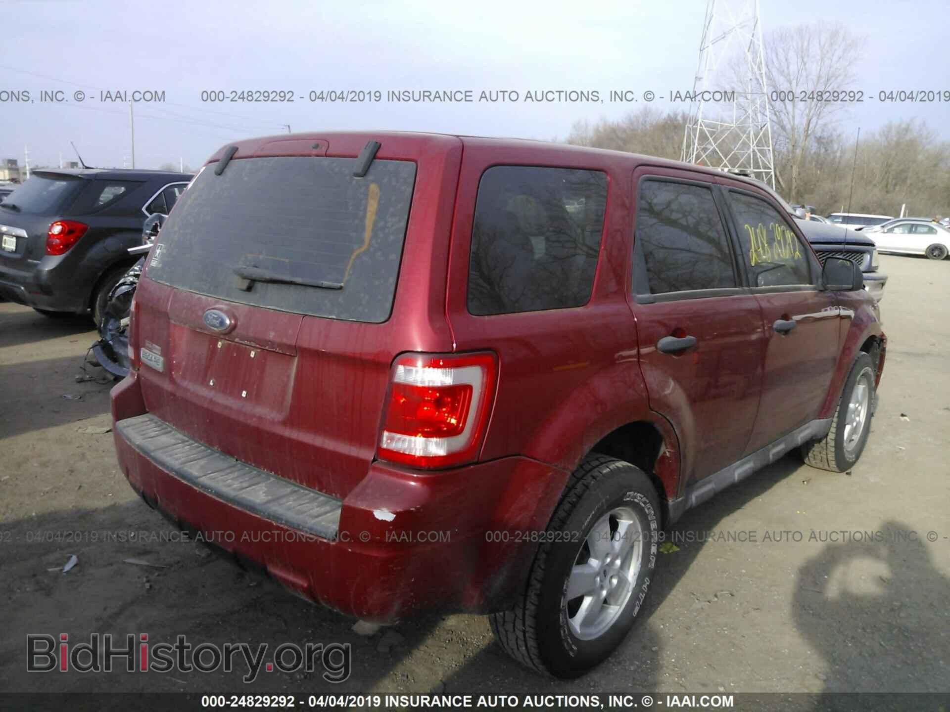 2009 FORD ESCAPE - VIN: 1FMCU027X9KC80809 - Фото 4