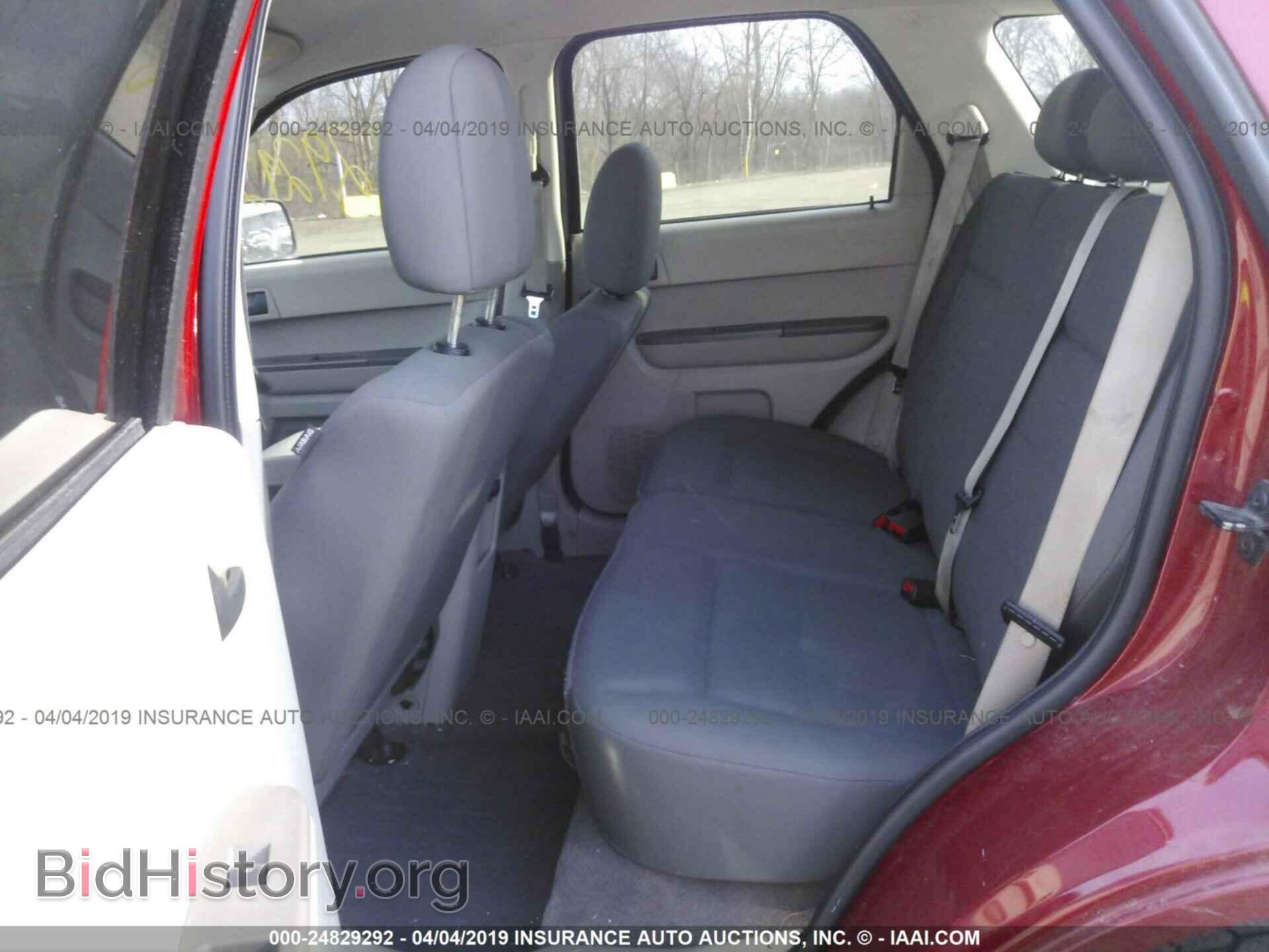 2009 FORD ESCAPE - VIN: 1FMCU027X9KC80809 - Фото 8