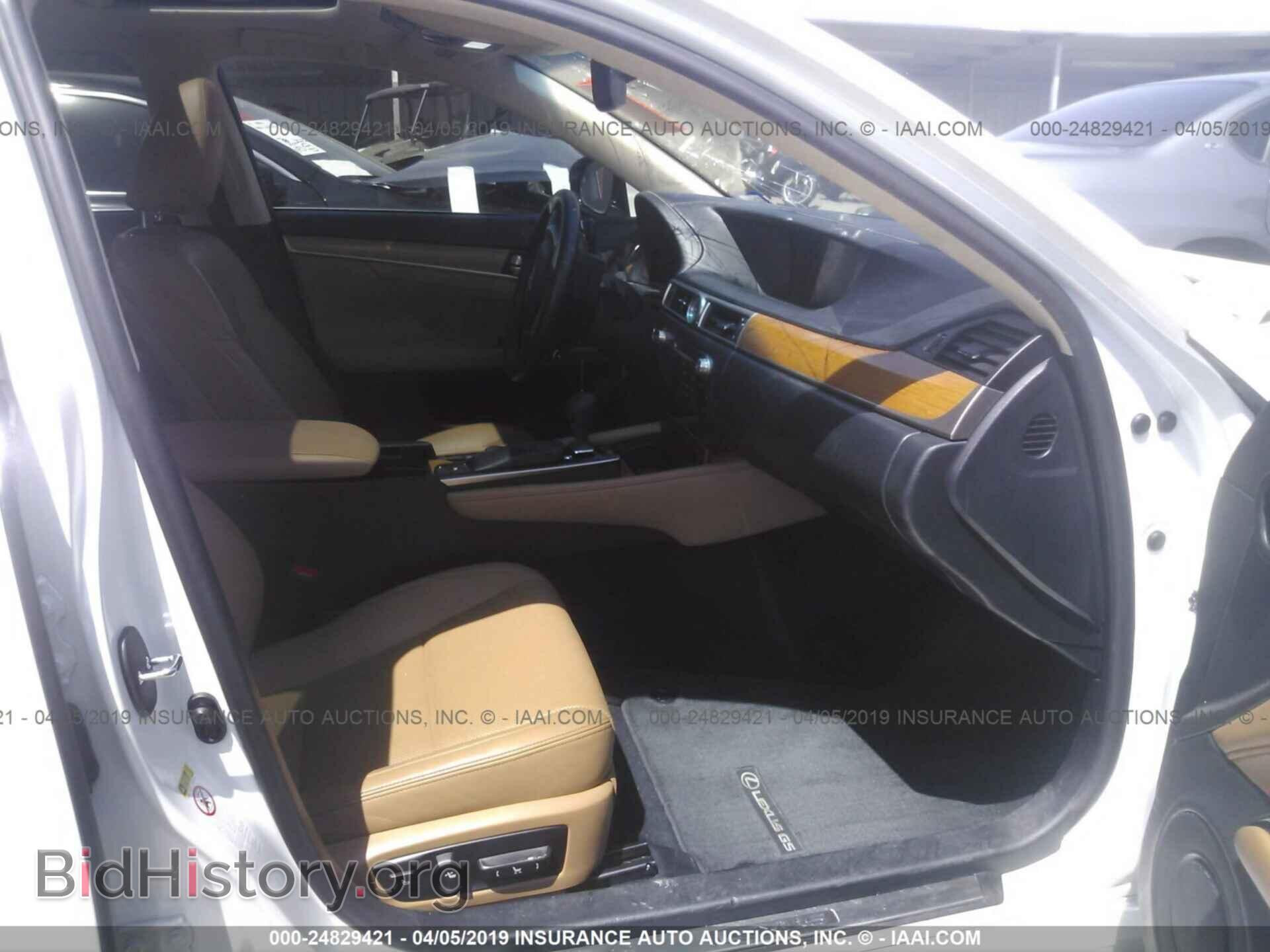 2013 LEXUS GS - VIN: JTHBS1BL7D5003940 - Photo 5