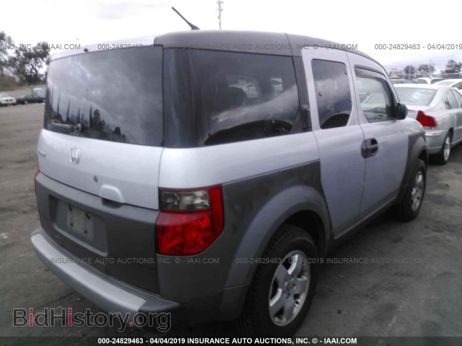 2003 HONDA ELEMENT - VIN: 5J6YH18543L016149 - Фото 4