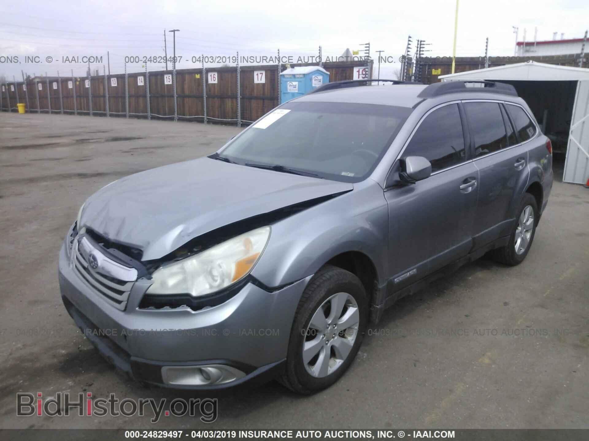 2010 SUBARU OUTBACK - VIN: 4S4BRBCC6A3332911 - Фото 2