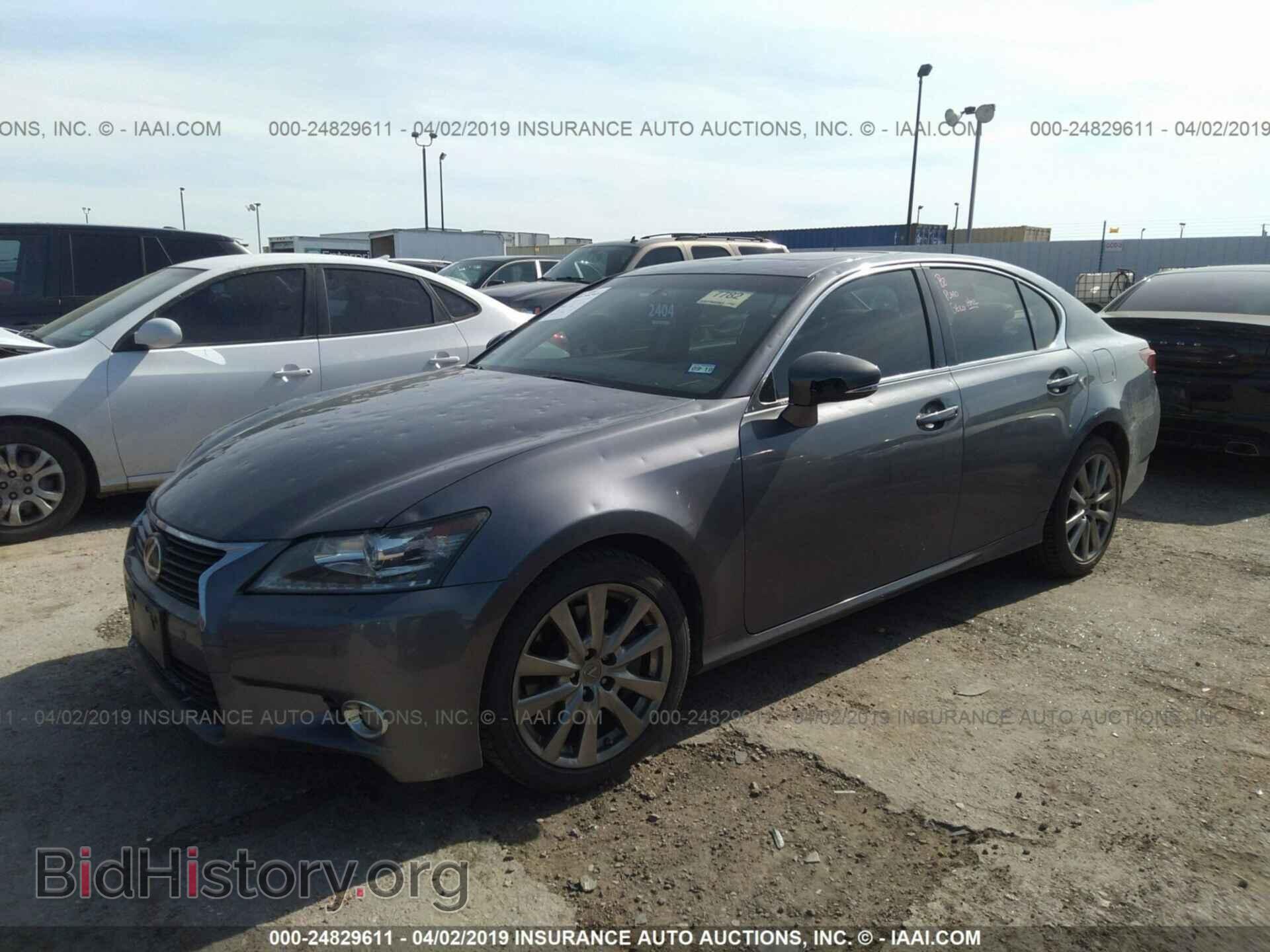 2013 LEXUS GS - VIN: JTHCE1BLXD5010716 - Фото 2