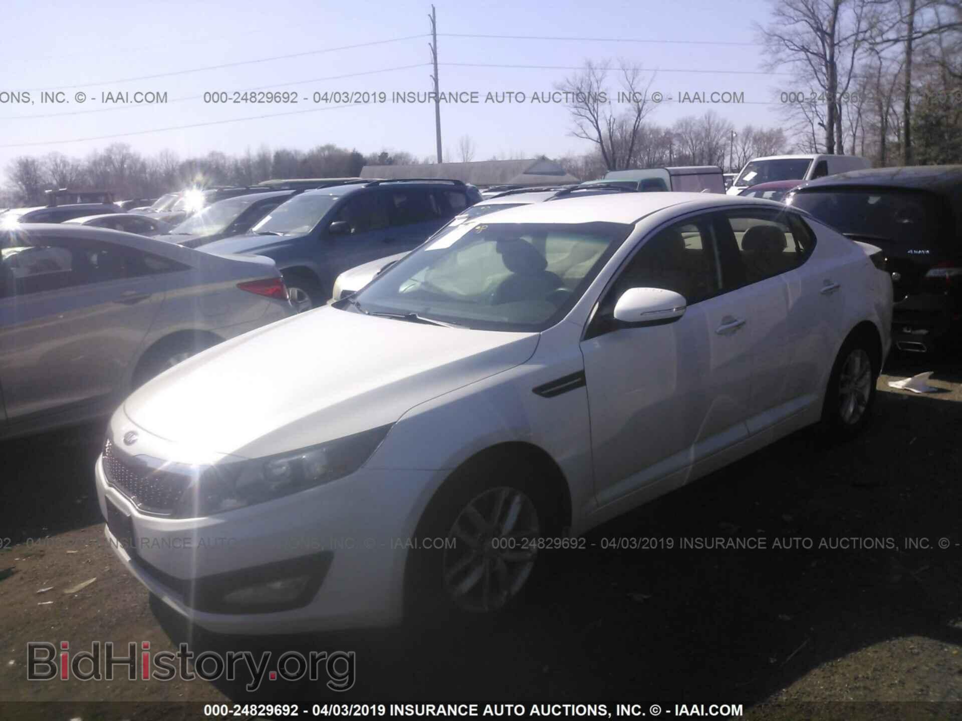 2013 KIA OPTIMA - VIN: KNAGM4A75D5372719 - Фото 2