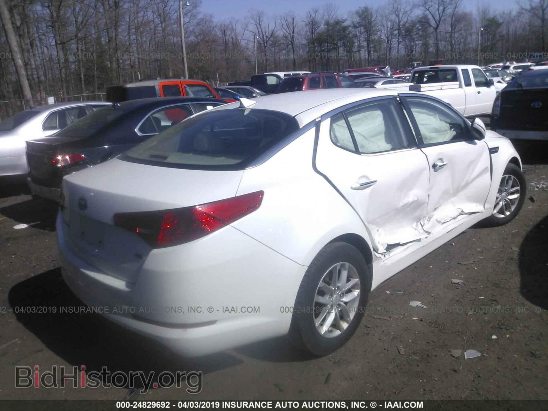 2013 KIA OPTIMA - VIN: KNAGM4A75D5372719 - Фото 4