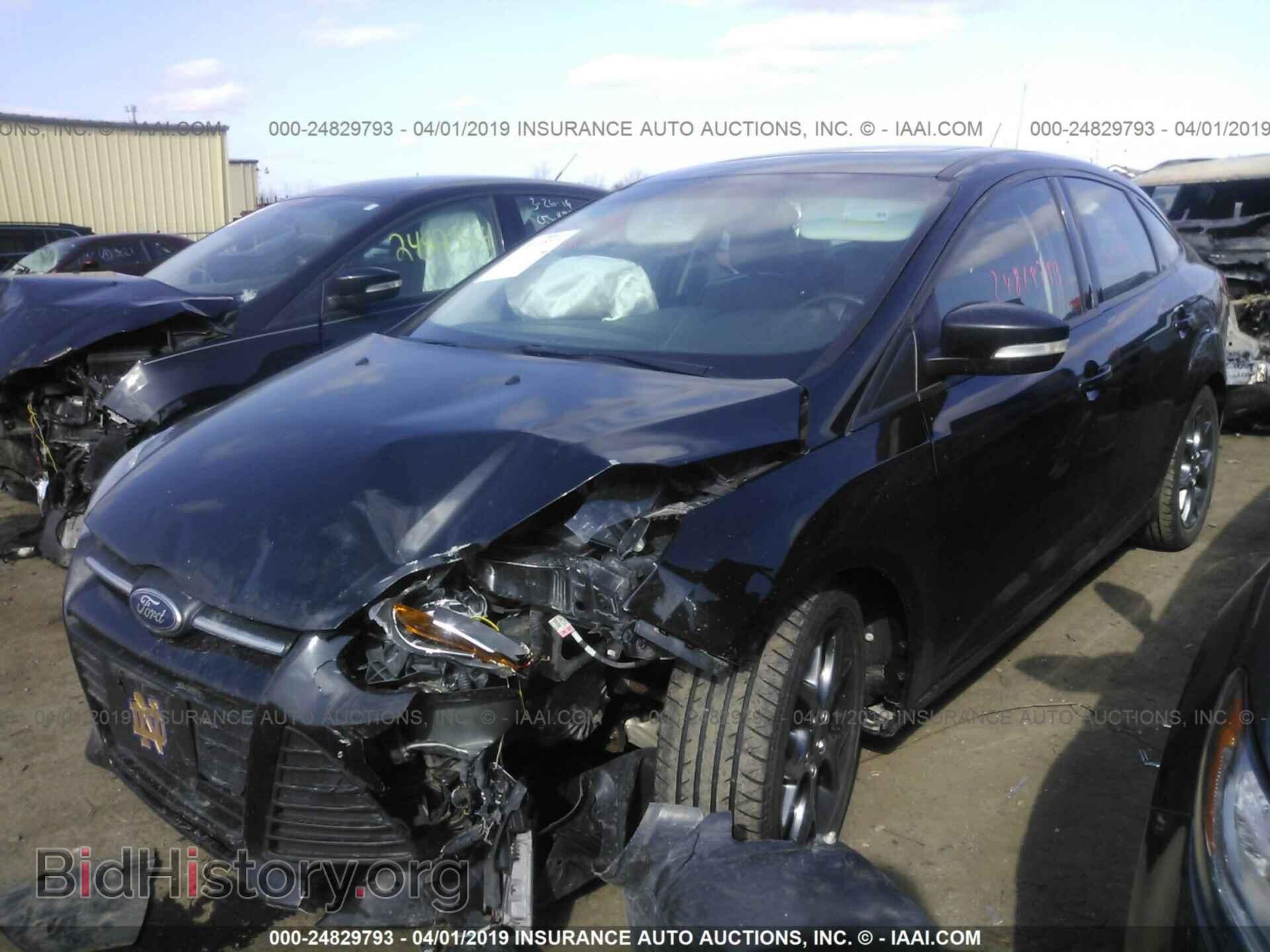 2014 FORD FOCUS - VIN: 1FADP3F21EL347047 - Фото 2