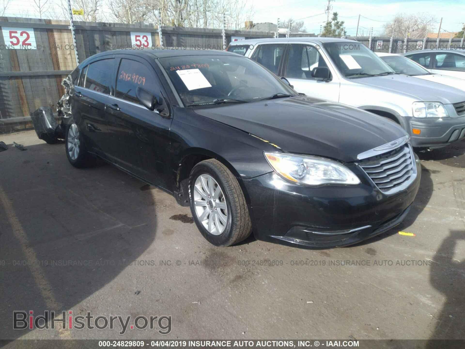 Фотография 1C3CCBBB3CN201000 - CHRYSLER 200 2012