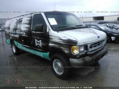 1998 Ford ECONOLINE E250 Super Duty Van, black — VIN 1FTPS2425WHB19947, IAAI