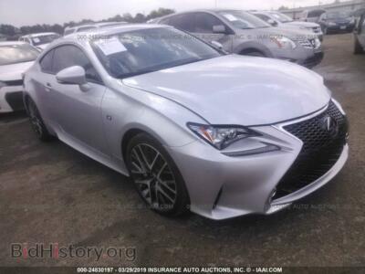 2017 Lexus RC 350, silver — VIN JTHHE5BC0H5016351, IAAI