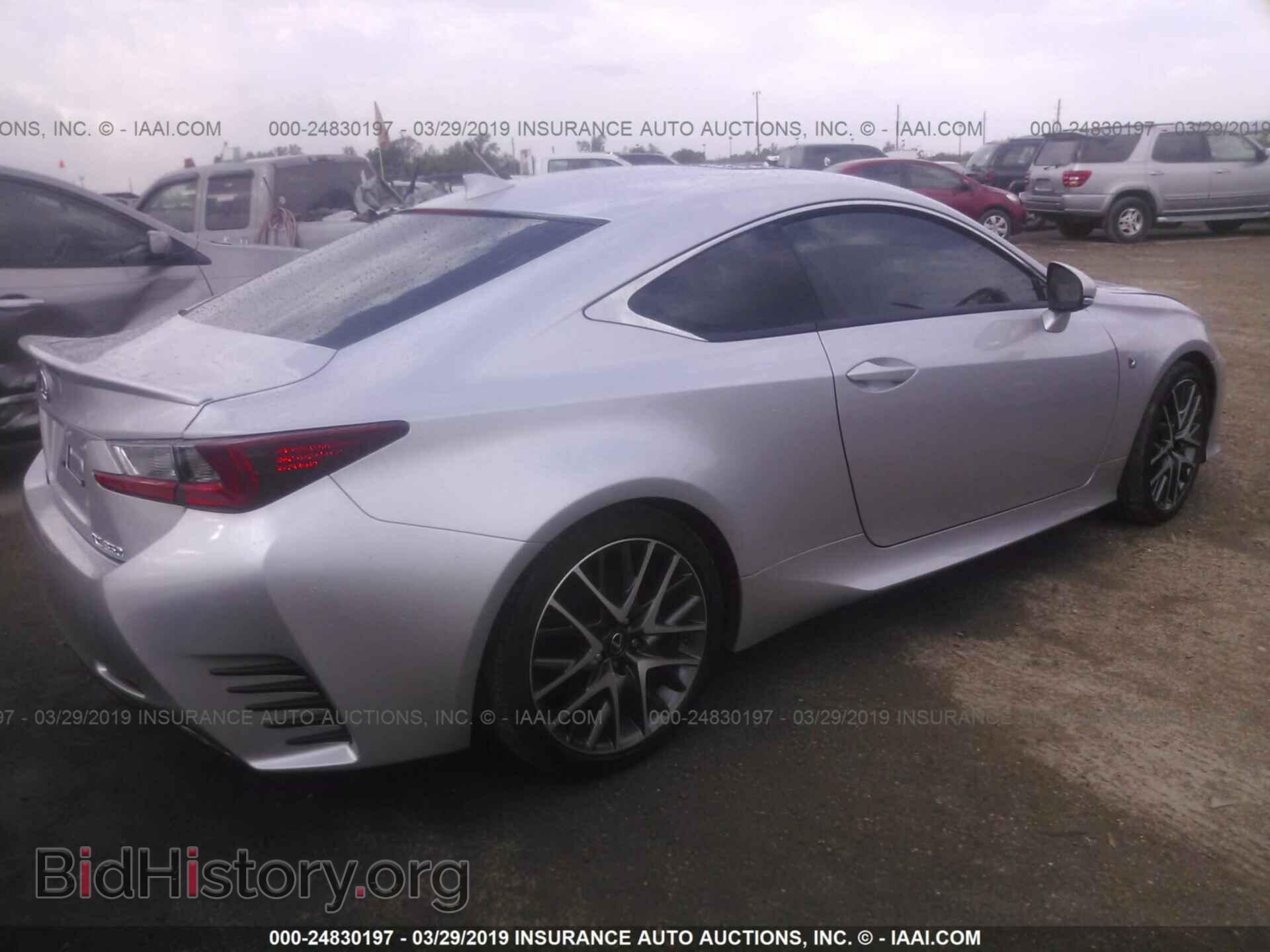2017 LEXUS RC - VIN: JTHHE5BC0H5016351 - Фото 4