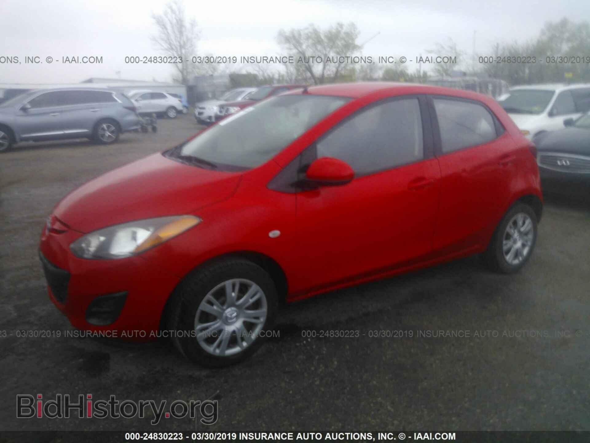2013 MAZDA MAZDA2 - VIN: JM1DE1KZ4D0170324 - Фото 2