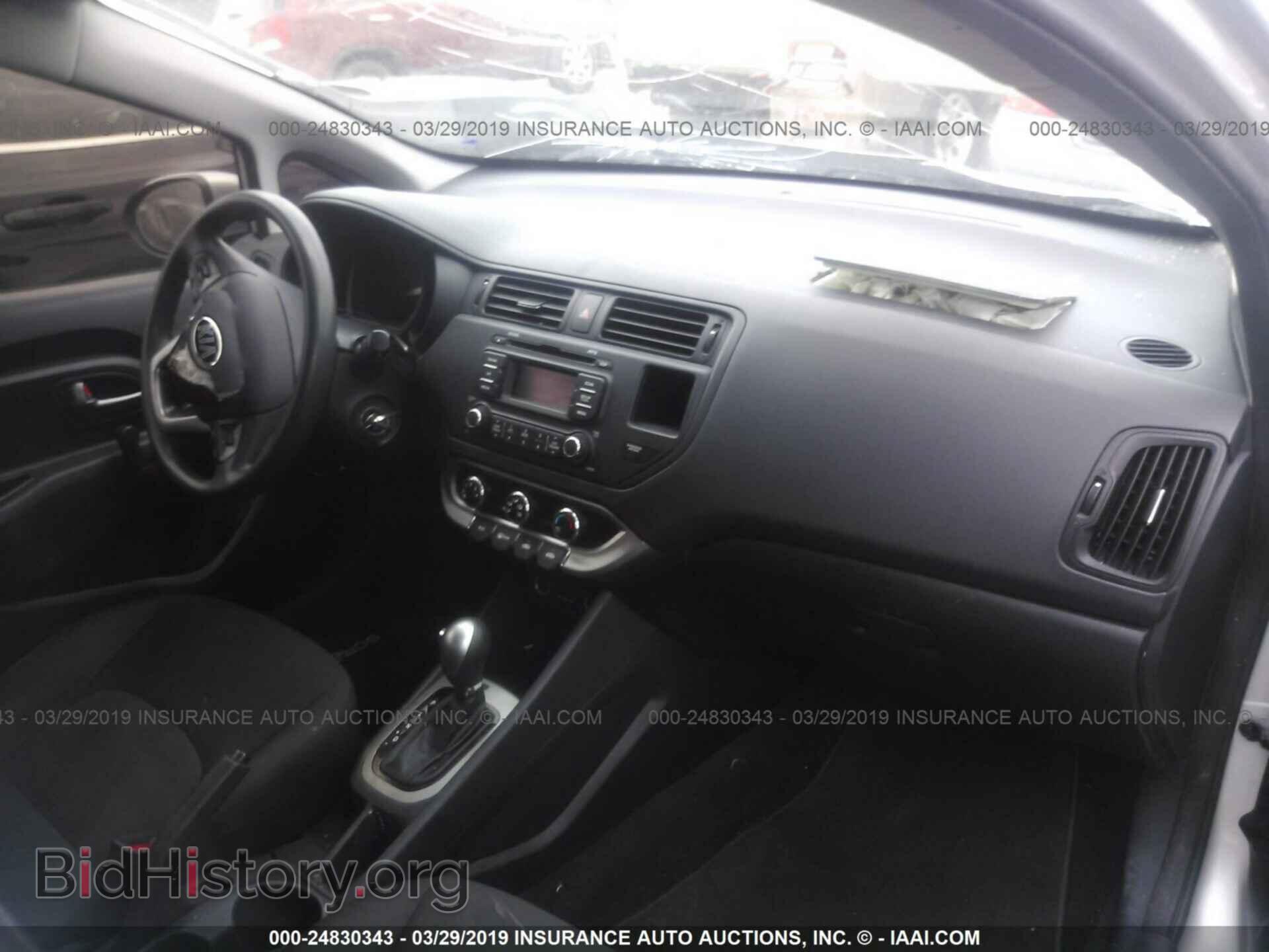 2014 KIA RIO - VIN: KNADM4A36E6400572 - Фото 5