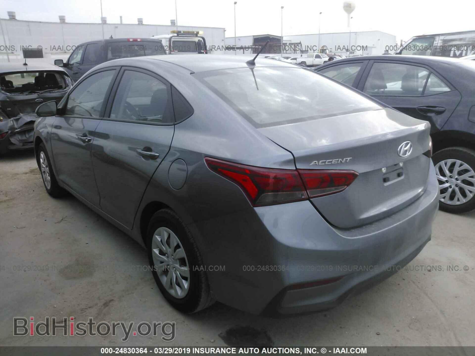 2019 HYUNDAI ACCENT - VIN: 3KPC24A33KE069802 - Фото 3