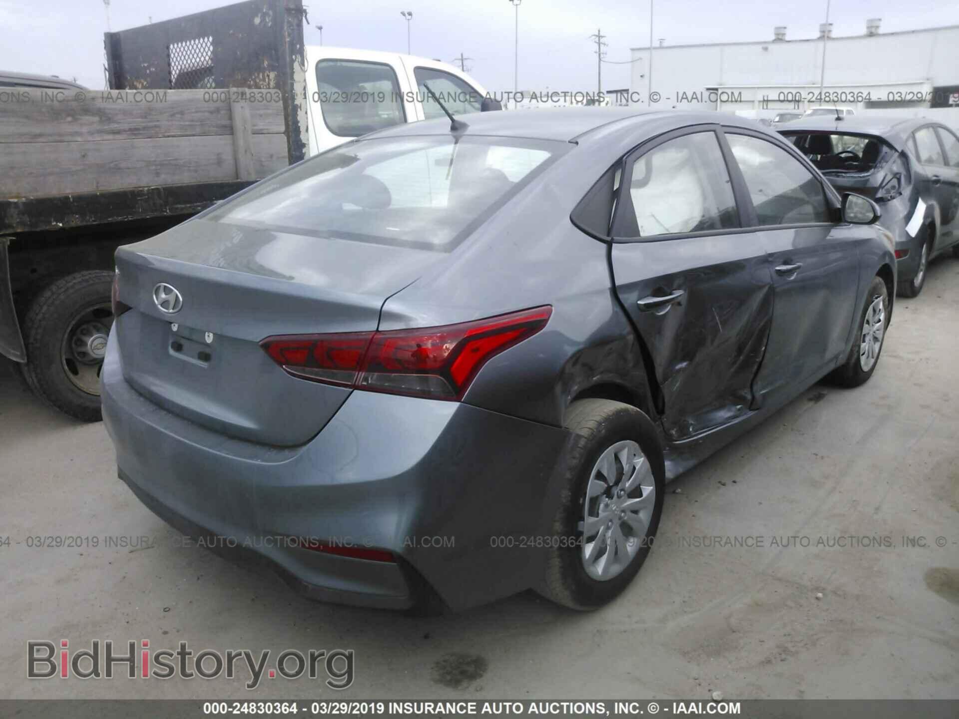2019 HYUNDAI ACCENT - VIN: 3KPC24A33KE069802 - Фото 4